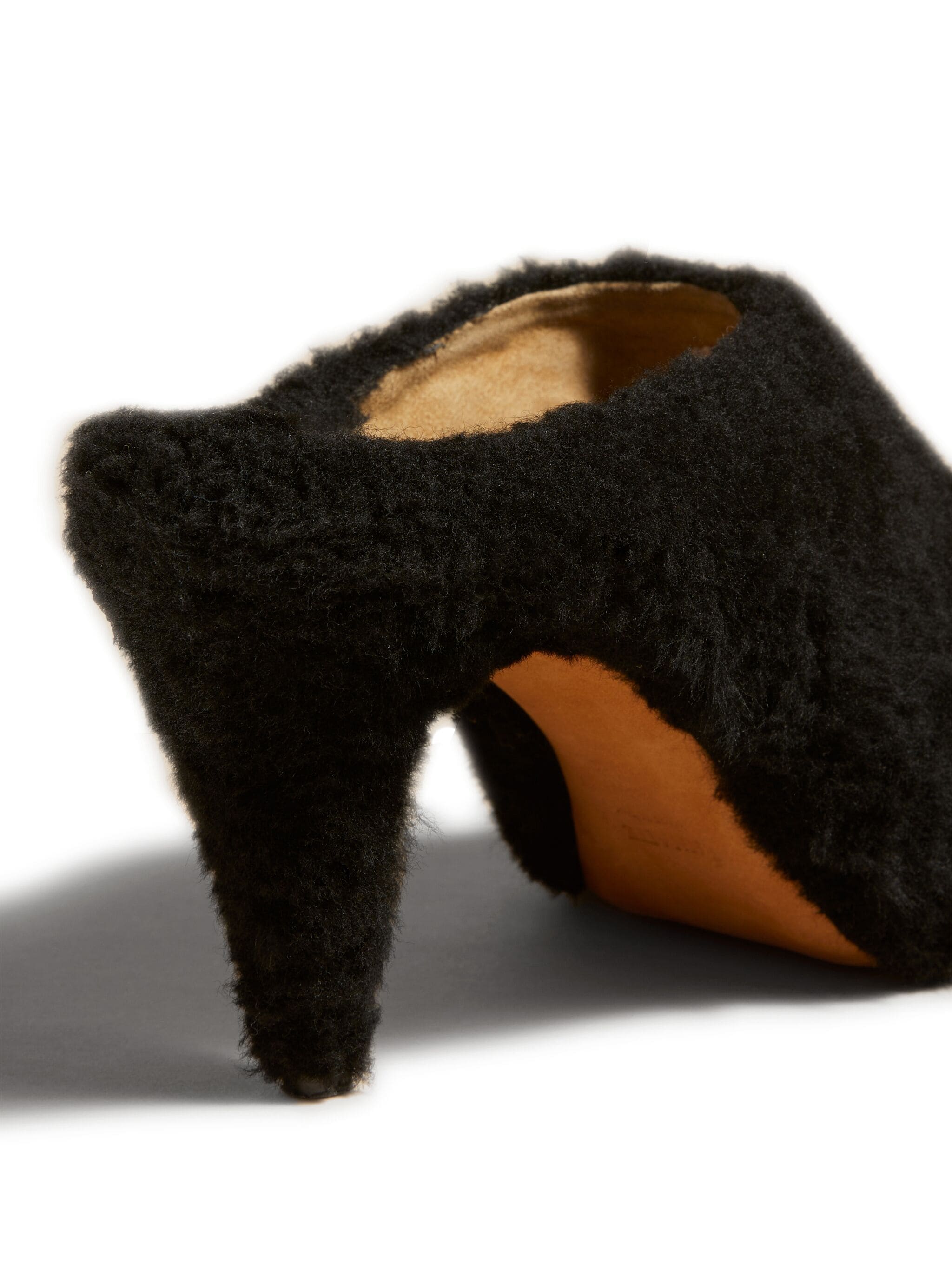 KHAITE KHAITE Marion 90mm shearling mules — Фото 5