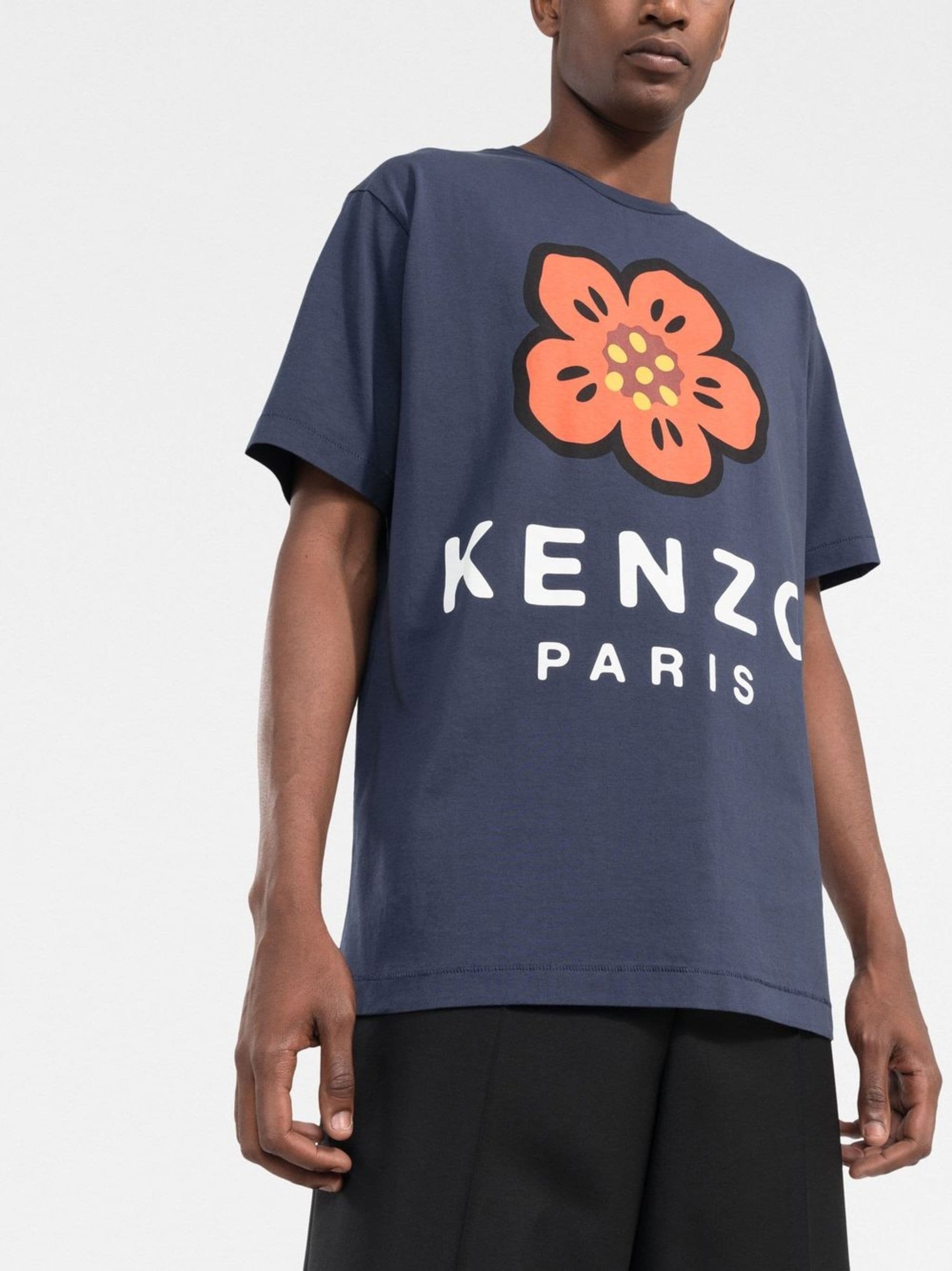 Kenzo Kenzo футболка с принтом Poppy — Фото 1