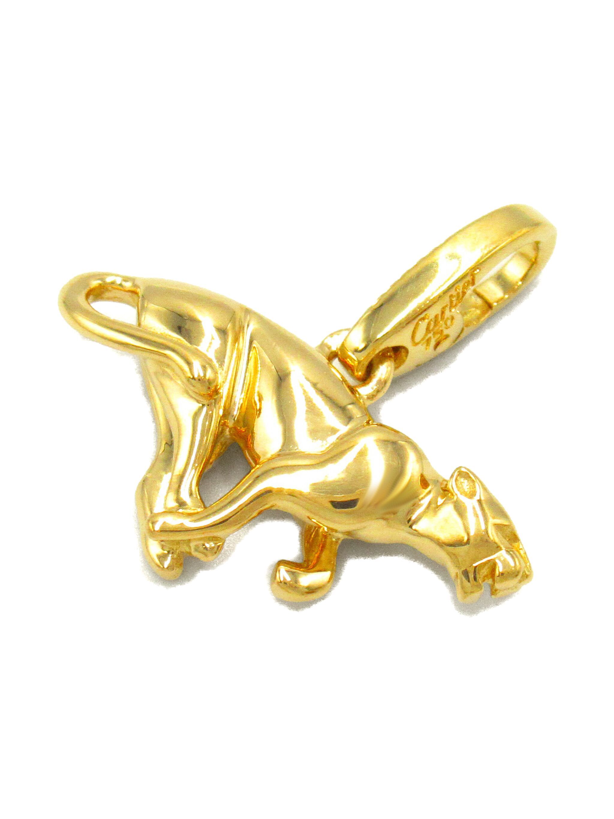 Cartier Cartier брошь Panthère из желтого золота (2010-е годы) — Фото 6