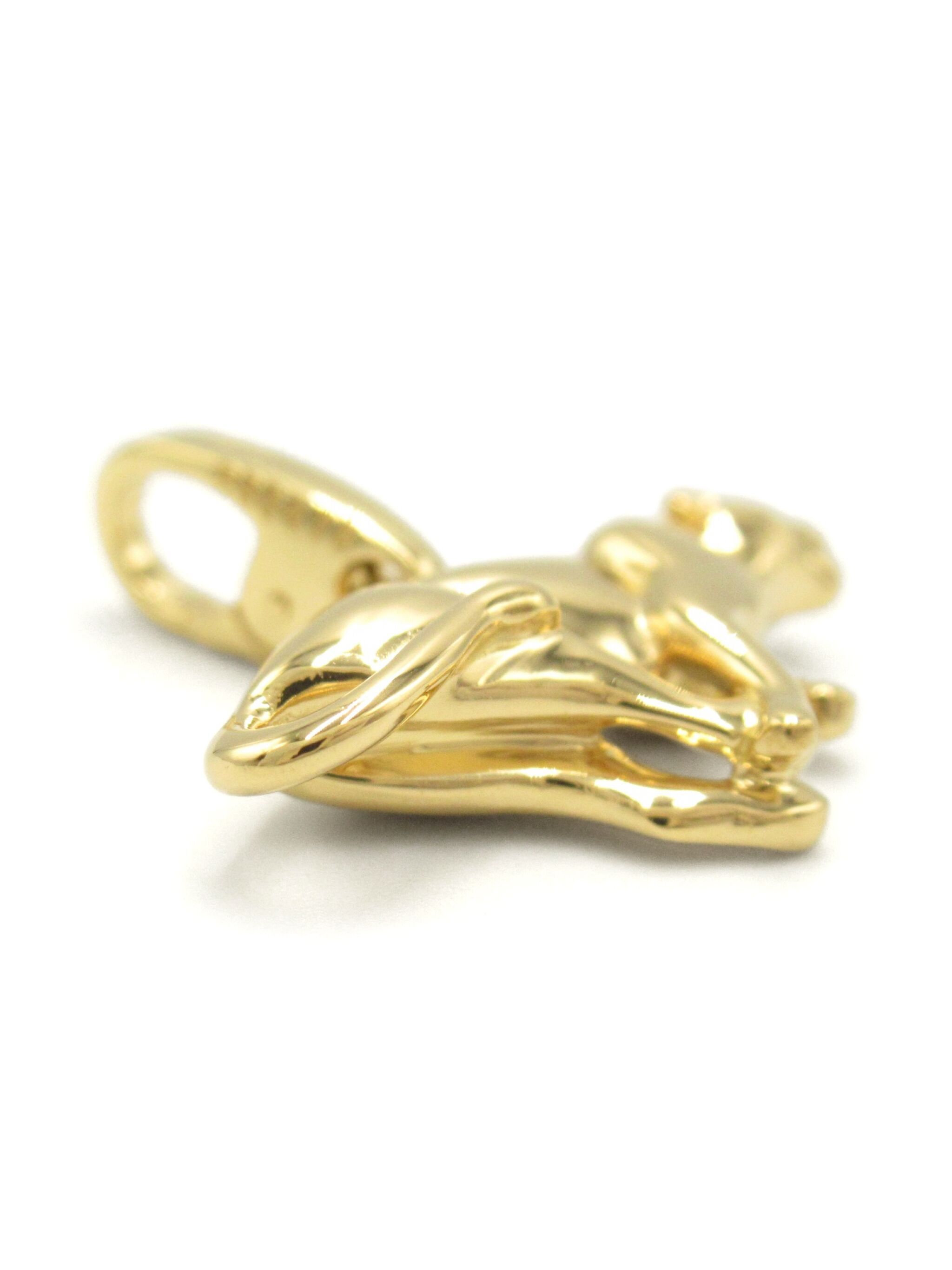Cartier Cartier брошь Panthère из желтого золота (2010-е годы) — Фото 3