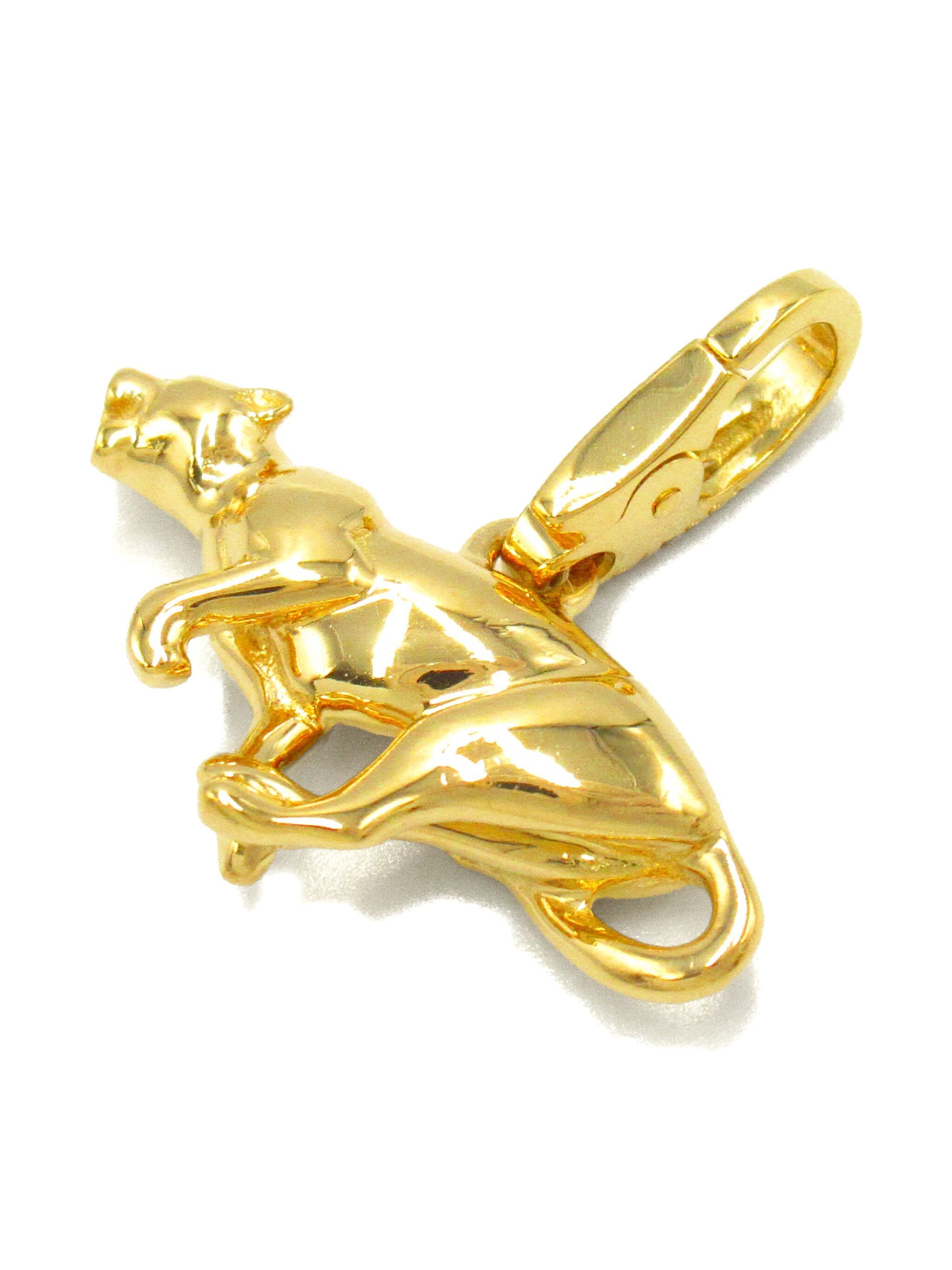 Cartier Cartier брошь Panthère из желтого золота (2010-е годы) — Фото 7