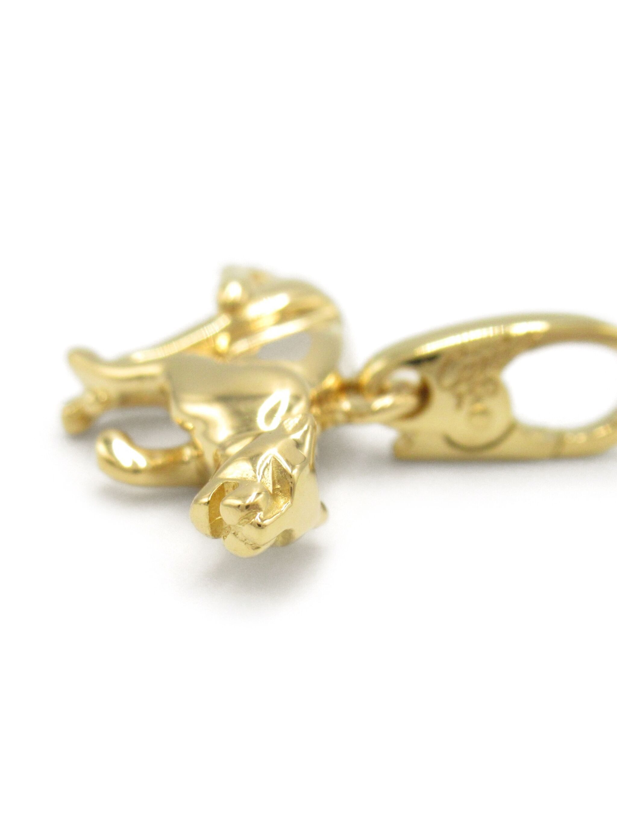 Cartier Cartier брошь Panthère из желтого золота (2010-е годы) — Фото 4