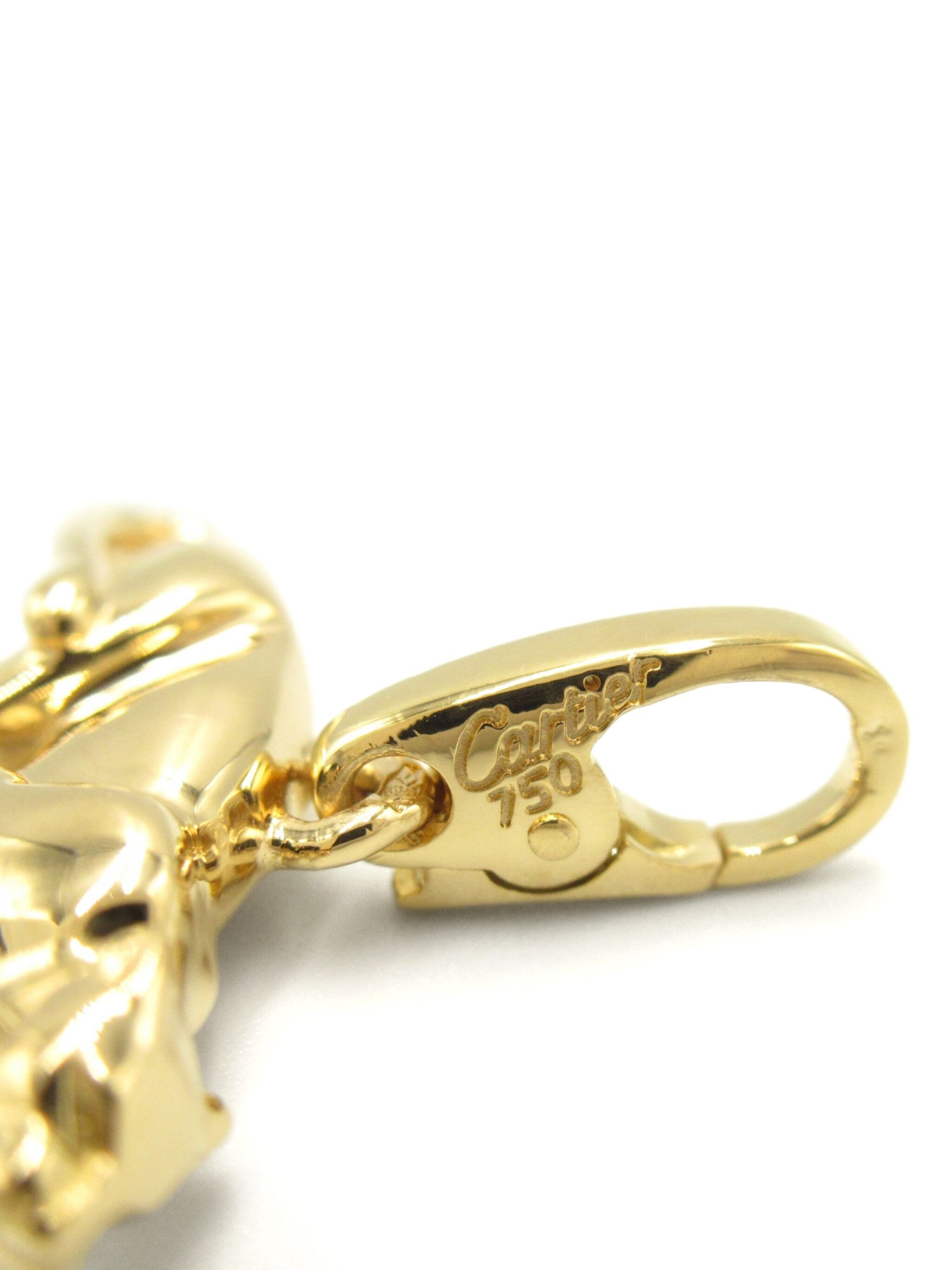 Cartier Cartier брошь Panthère из желтого золота (2010-е годы) — Фото 5