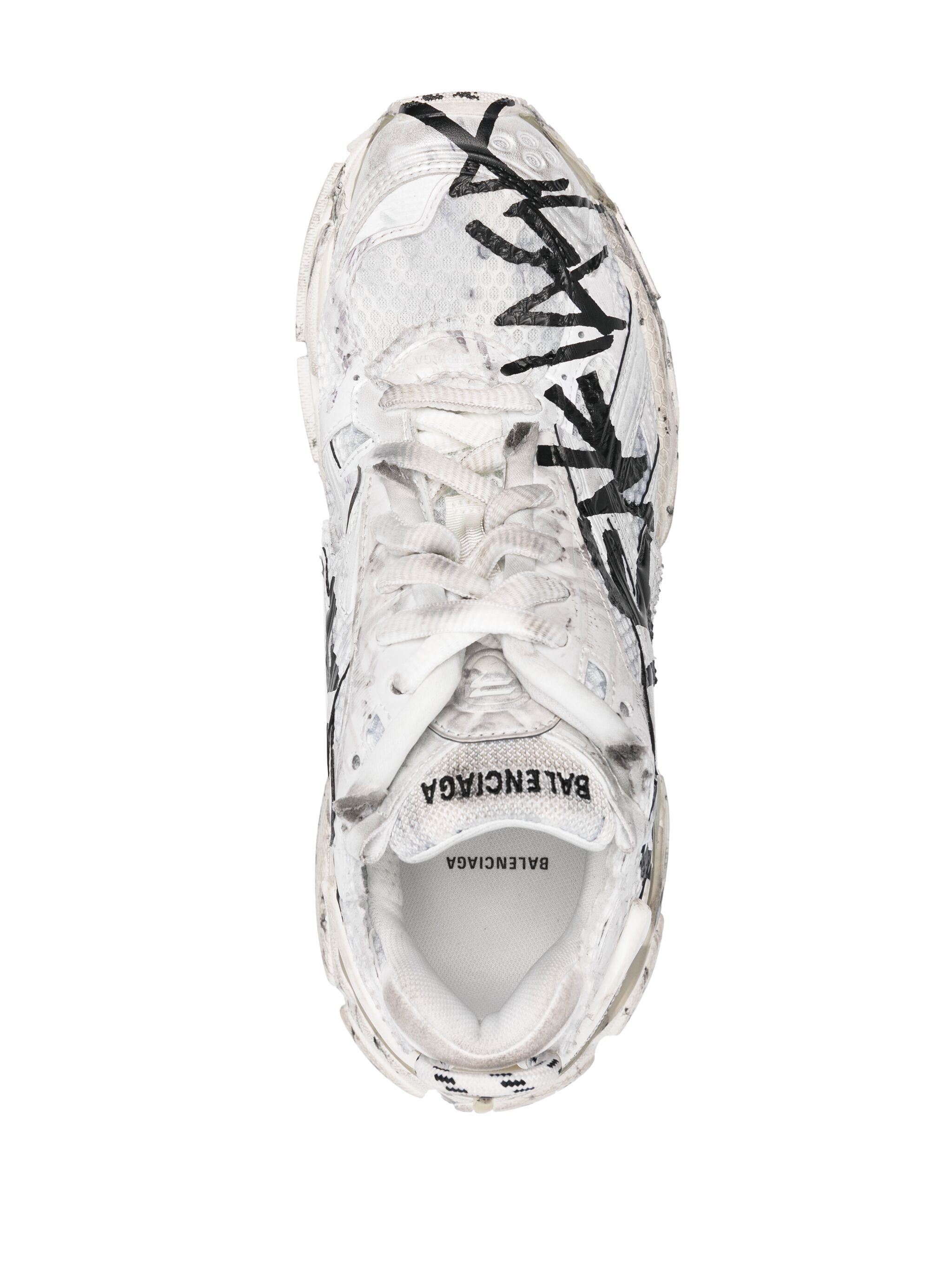 Balenciaga Balenciaga кроссовки Runner Graffiti — Фото 19