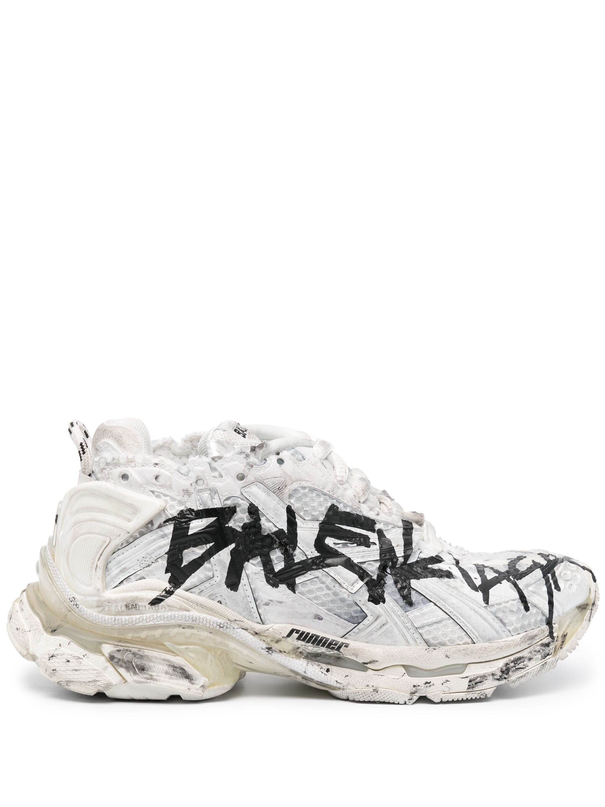 Balenciaga Balenciaga кроссовки Runner Graffiti — Фото 22