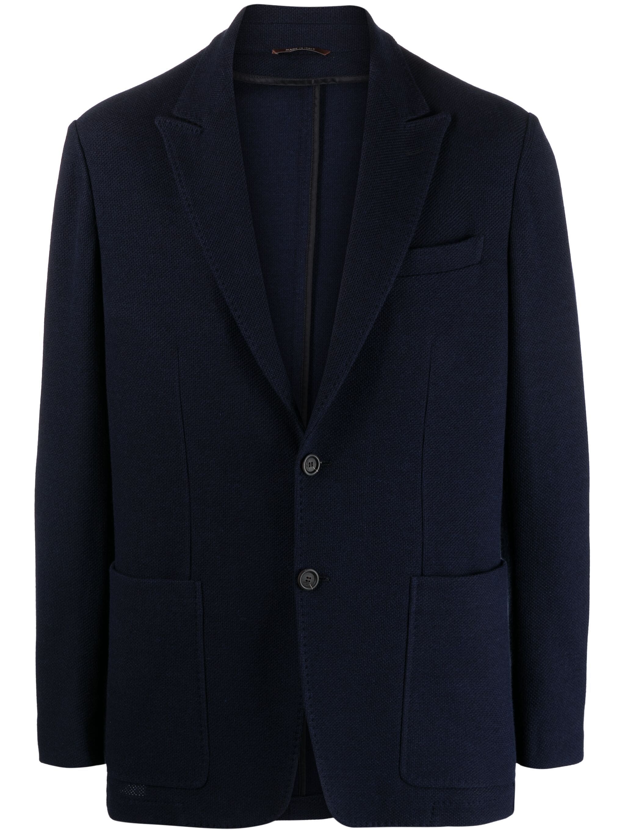 Canali Canali peak-lapels single-breasted blazer — Фото 6