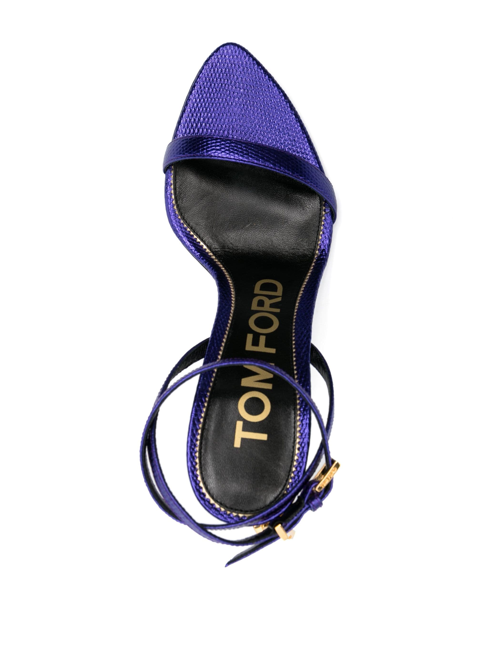 TOM FORD TOM FORD босоножки Padlock 90 — Фото 5