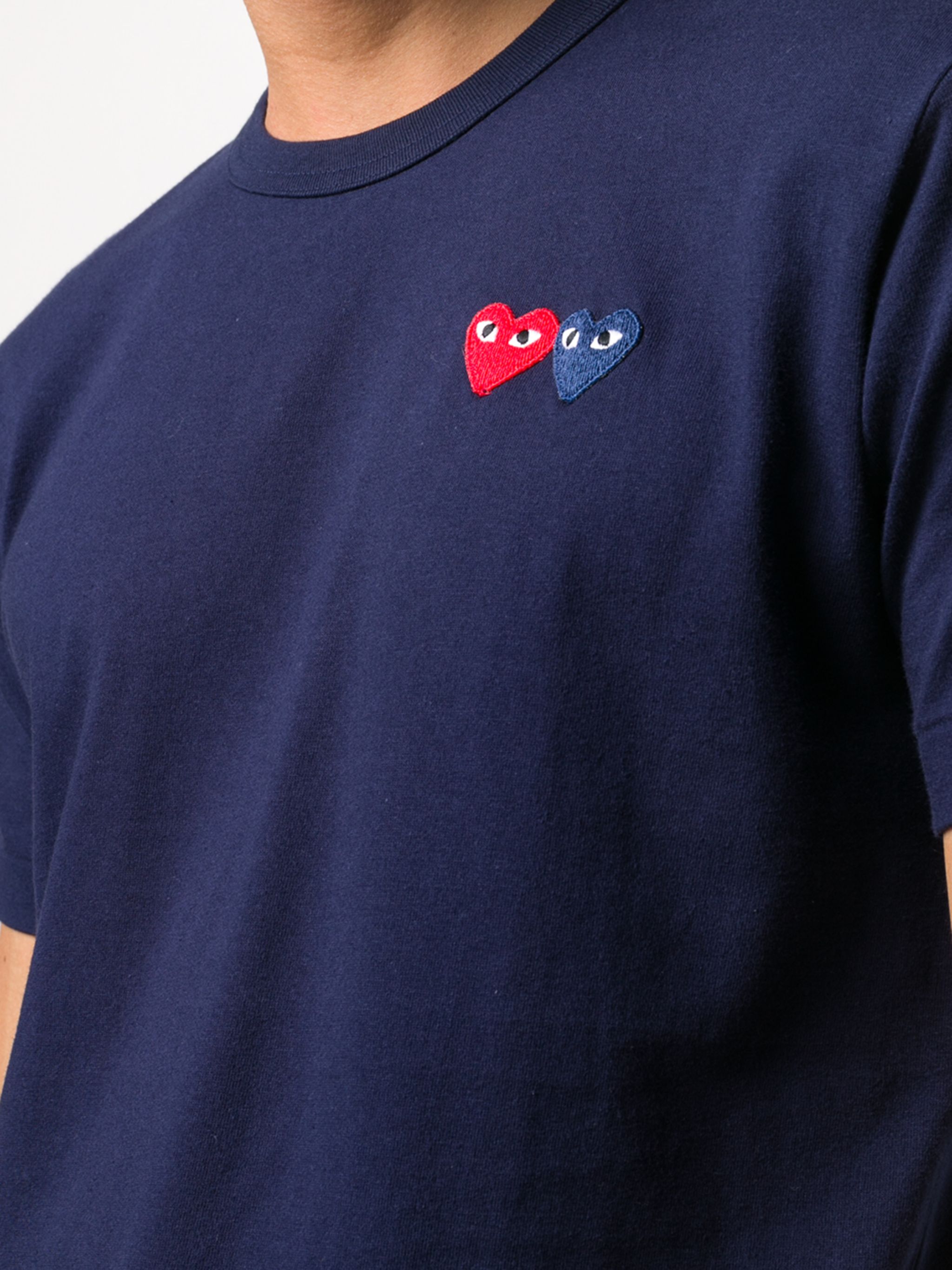 Comme Des Garçons Play Comme Des Garçons Play футболка с короткими рукавами и нашивкой — Фото 4