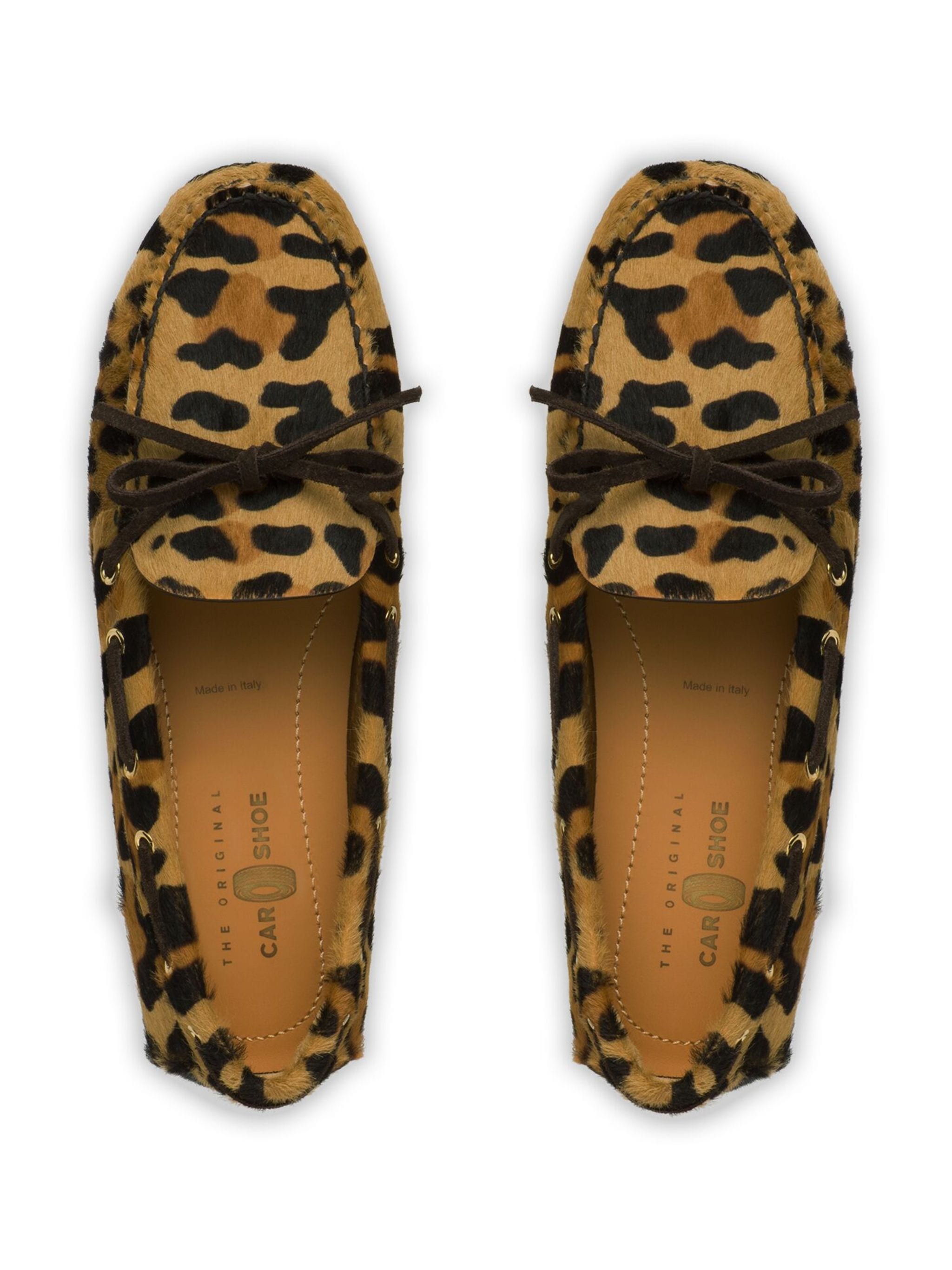 Car Shoe Car Shoe фактурные лоферы с принтом Animalier — Фото 2