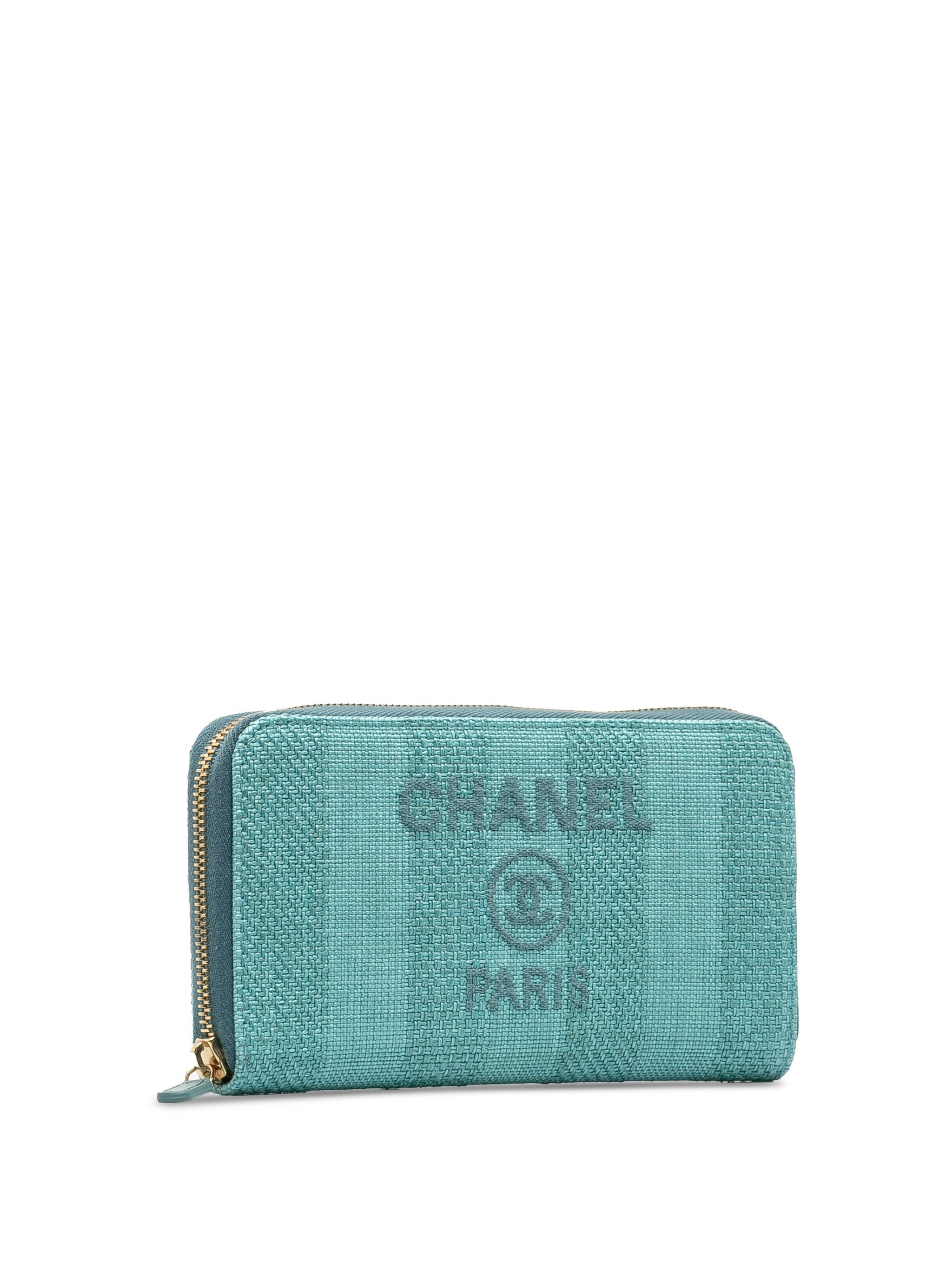 CHANEL Pre-Owned CHANEL Pre-Owned кошелек Tweed Deauville Continental Wallet (2019 год) — Фото 1