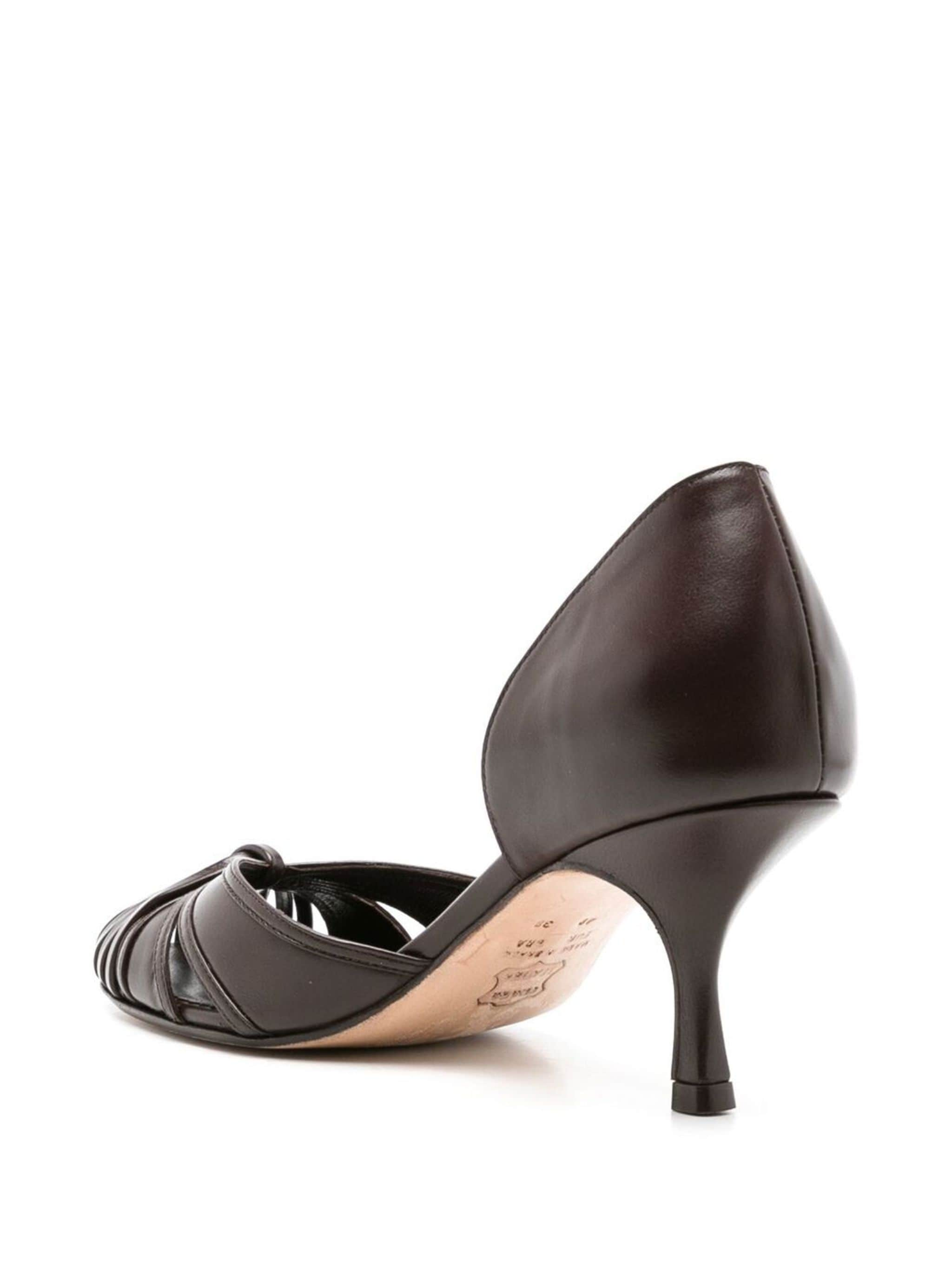 Sarah Chofakian Sarah Chofakian round-toe pumps — Фото 25