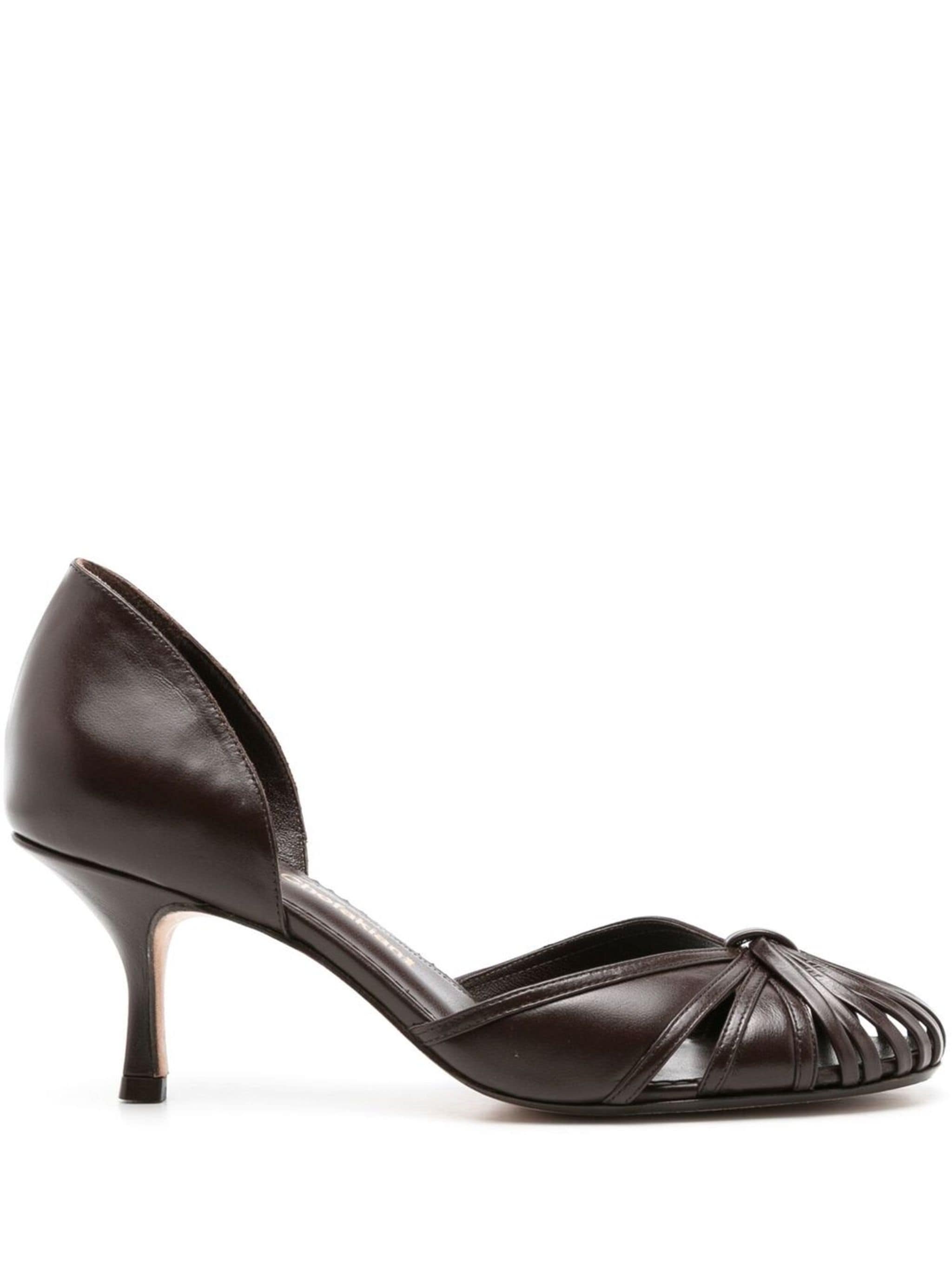 Sarah Chofakian Sarah Chofakian round-toe pumps — Фото 31