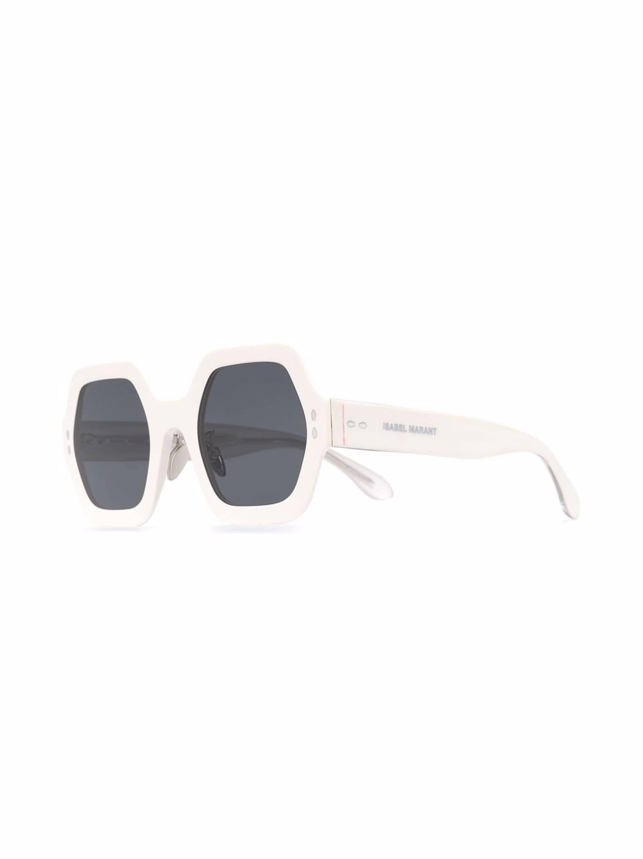 Isabel Marant Eyewear  Isabel Marant Eyewear  солнцезащитные очки в массивной оправе — Фото 4