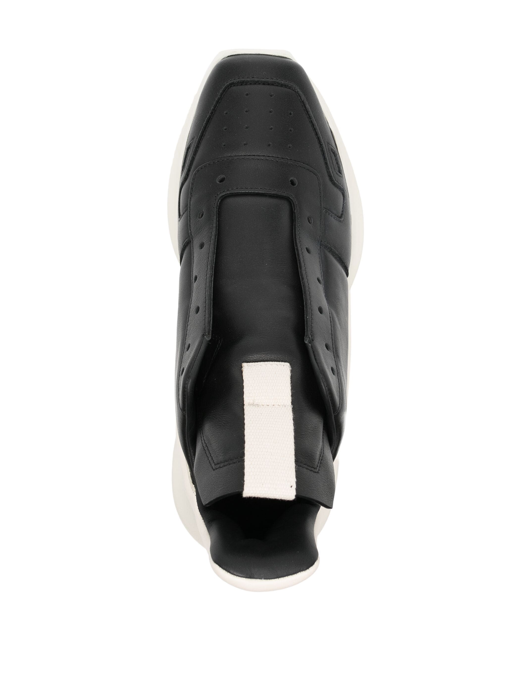 Rick Owens Rick Owens Geth Runner leather sneakers  — Фото 1