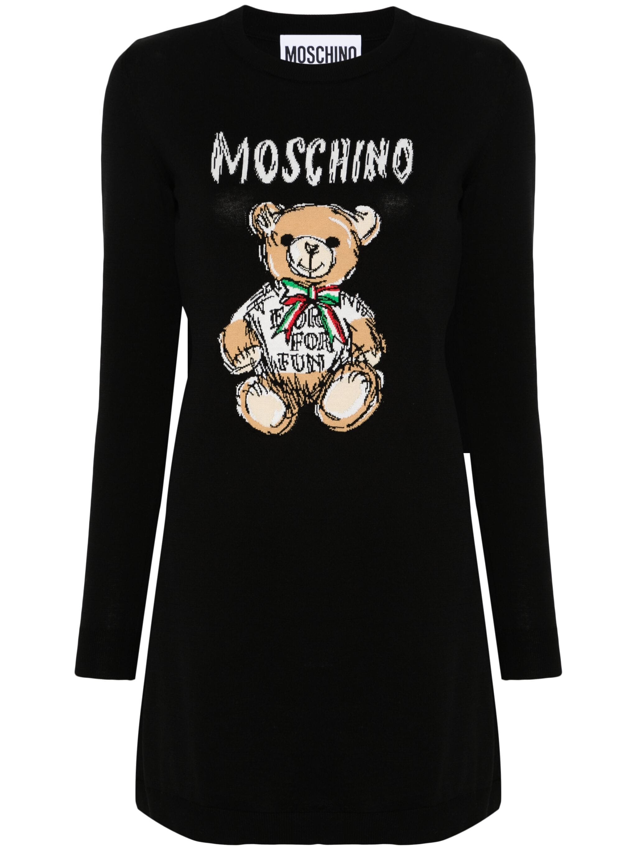 Moschino Moschino платье мини с принтом Teddy Bear — Фото 13