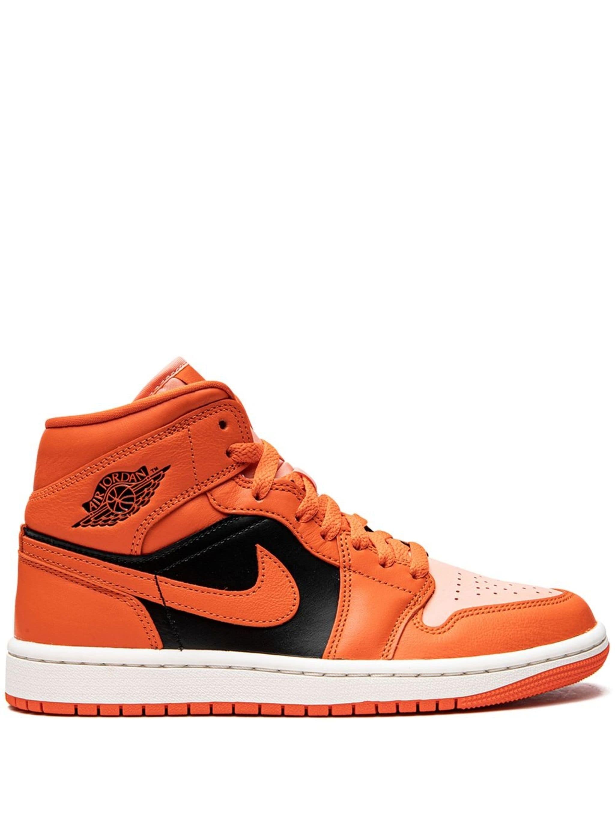 Jordan Jordan кроссовки Air Jordan 1 Mid SE Orange/Black — Фото 1