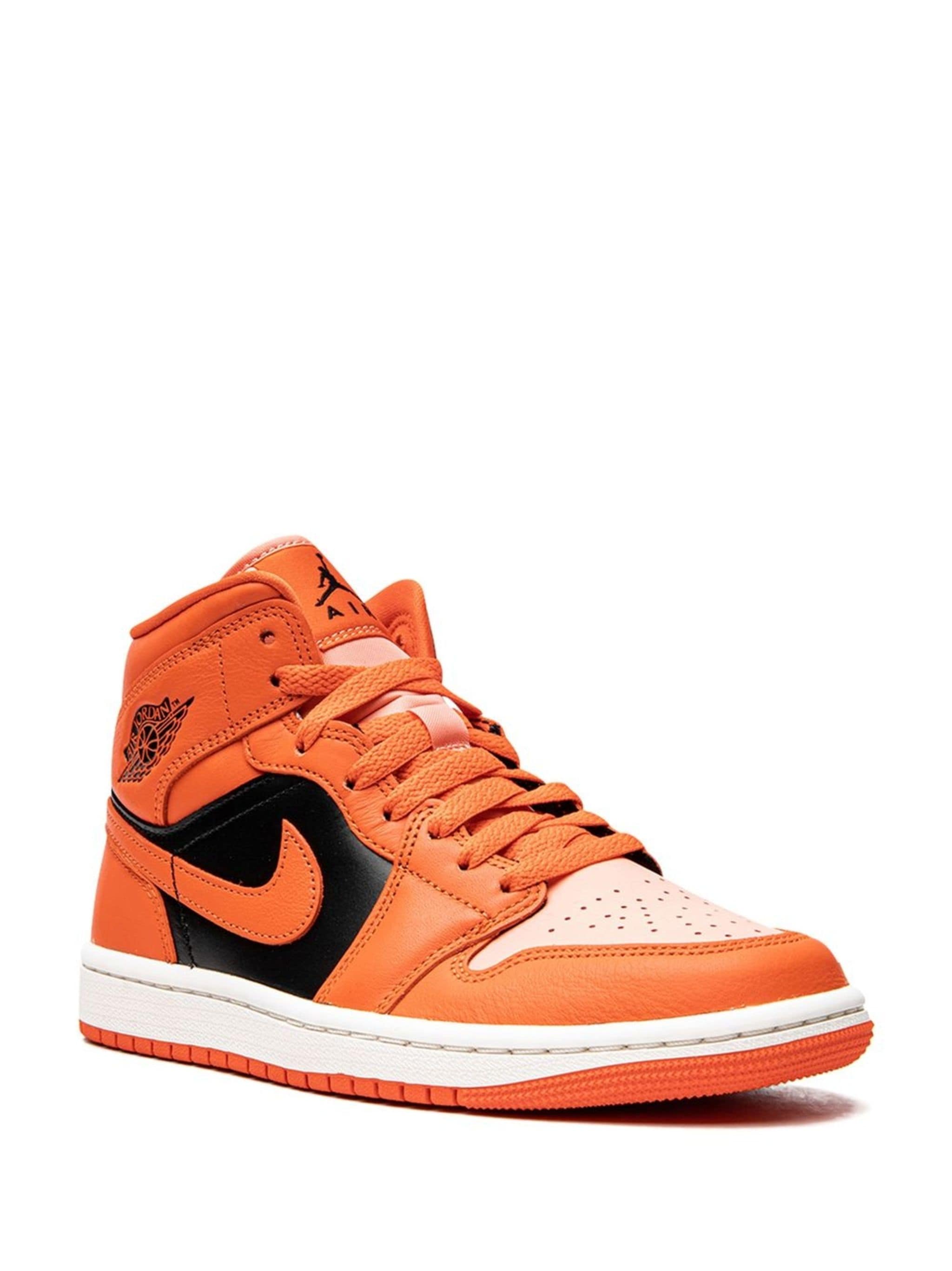 Jordan Jordan кроссовки Air Jordan 1 Mid SE Orange/Black — Фото 4