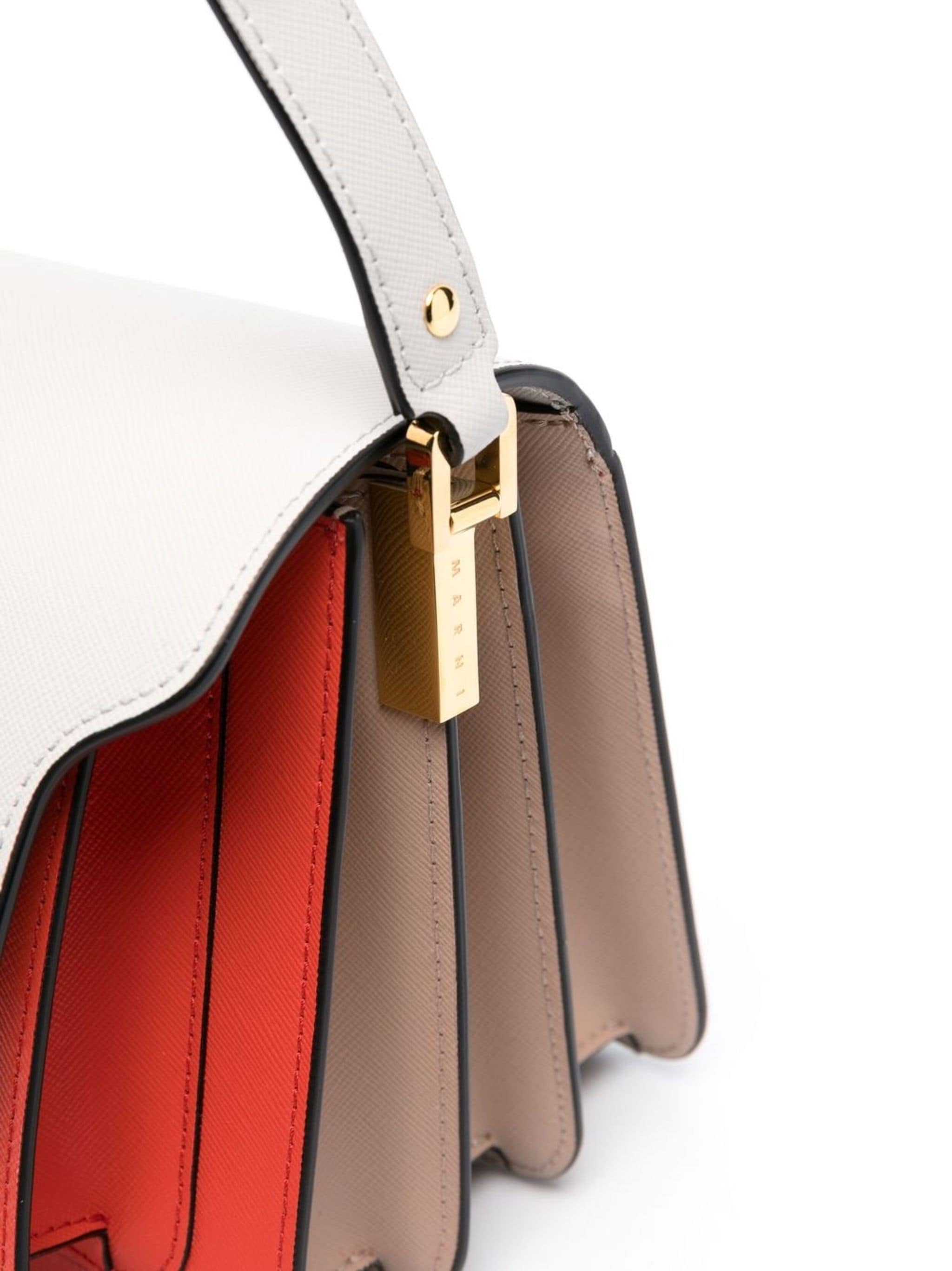 Marni Marni Trunk leather shoulder bag  — Фото 13