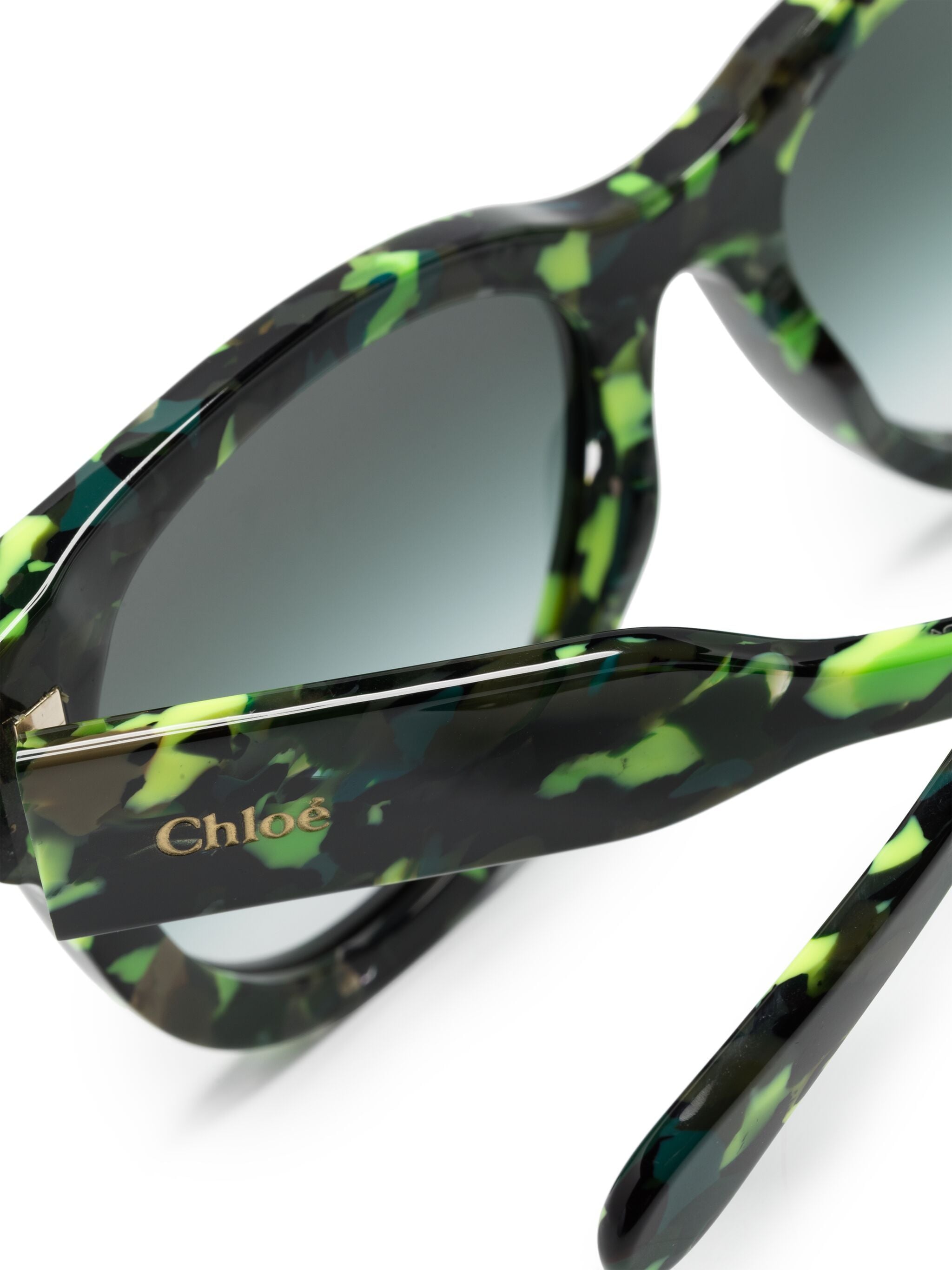 Chloé Eyewear Chloé Eyewear солнцезащитные очки в оправе кошачий глаз — Фото 1