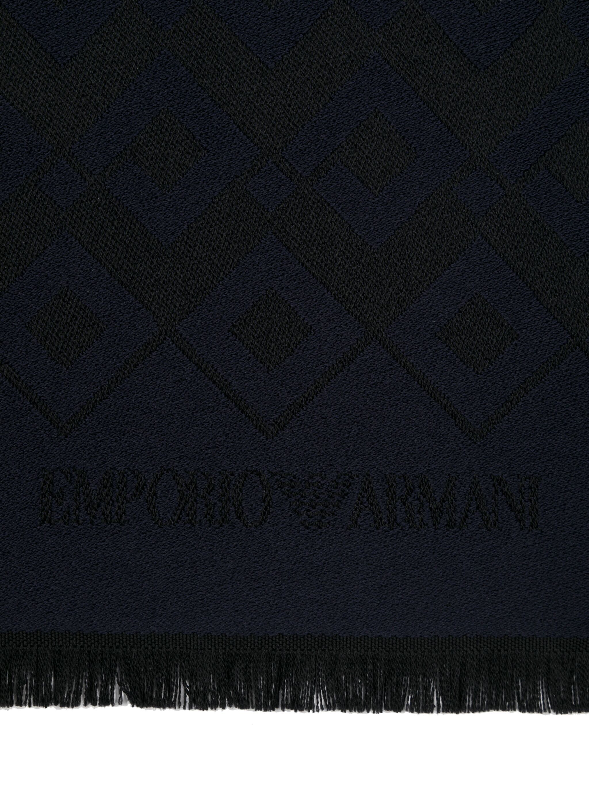 Emporio Armani Emporio Armani жаккардовый шарф с узором — Фото 2