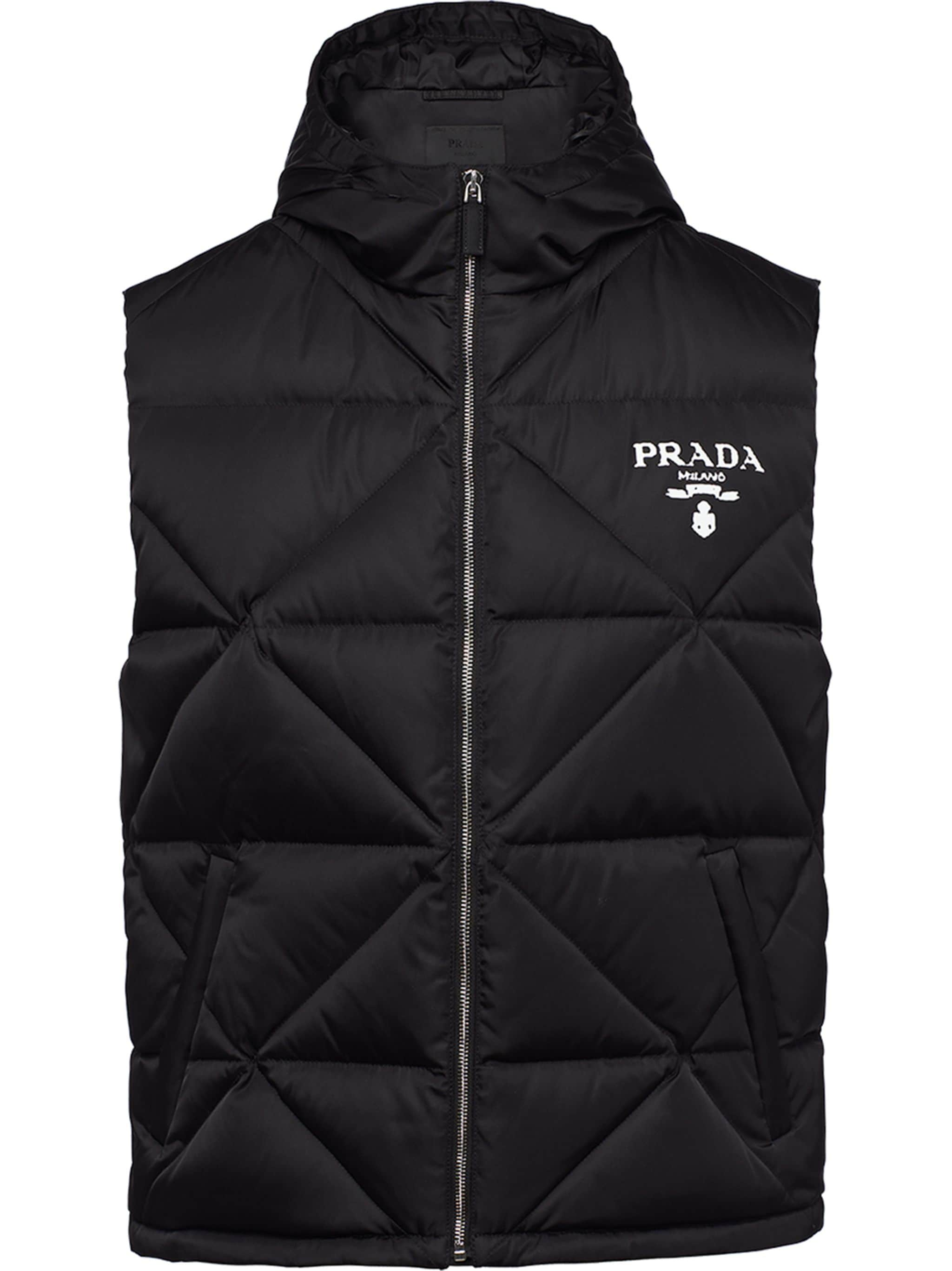 Prada Prada дутый жилет Re-Nylon — Фото 15