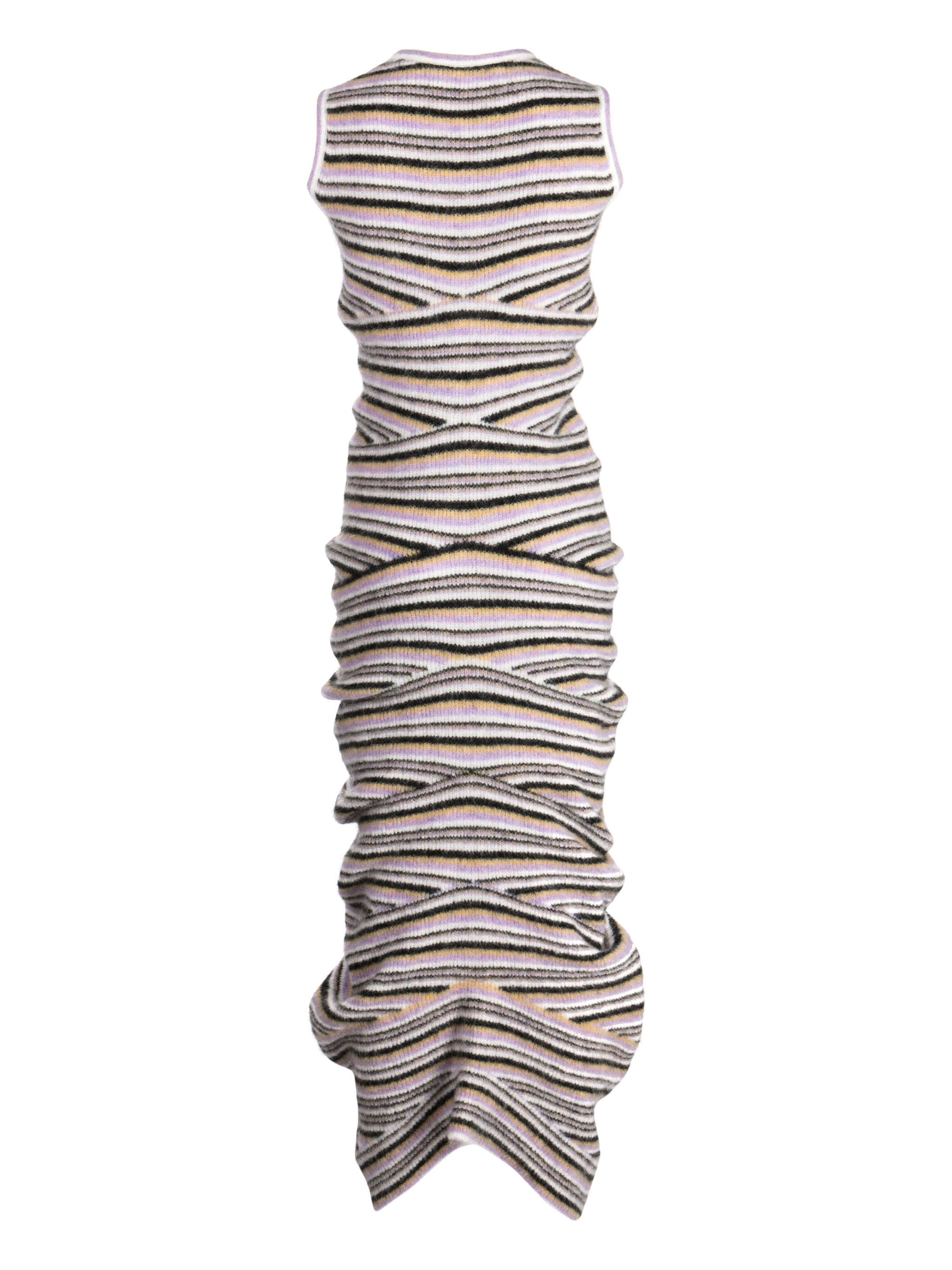 Kiko Kostadinov Kiko Kostadinov striped knitted maxi dress — Фото 1