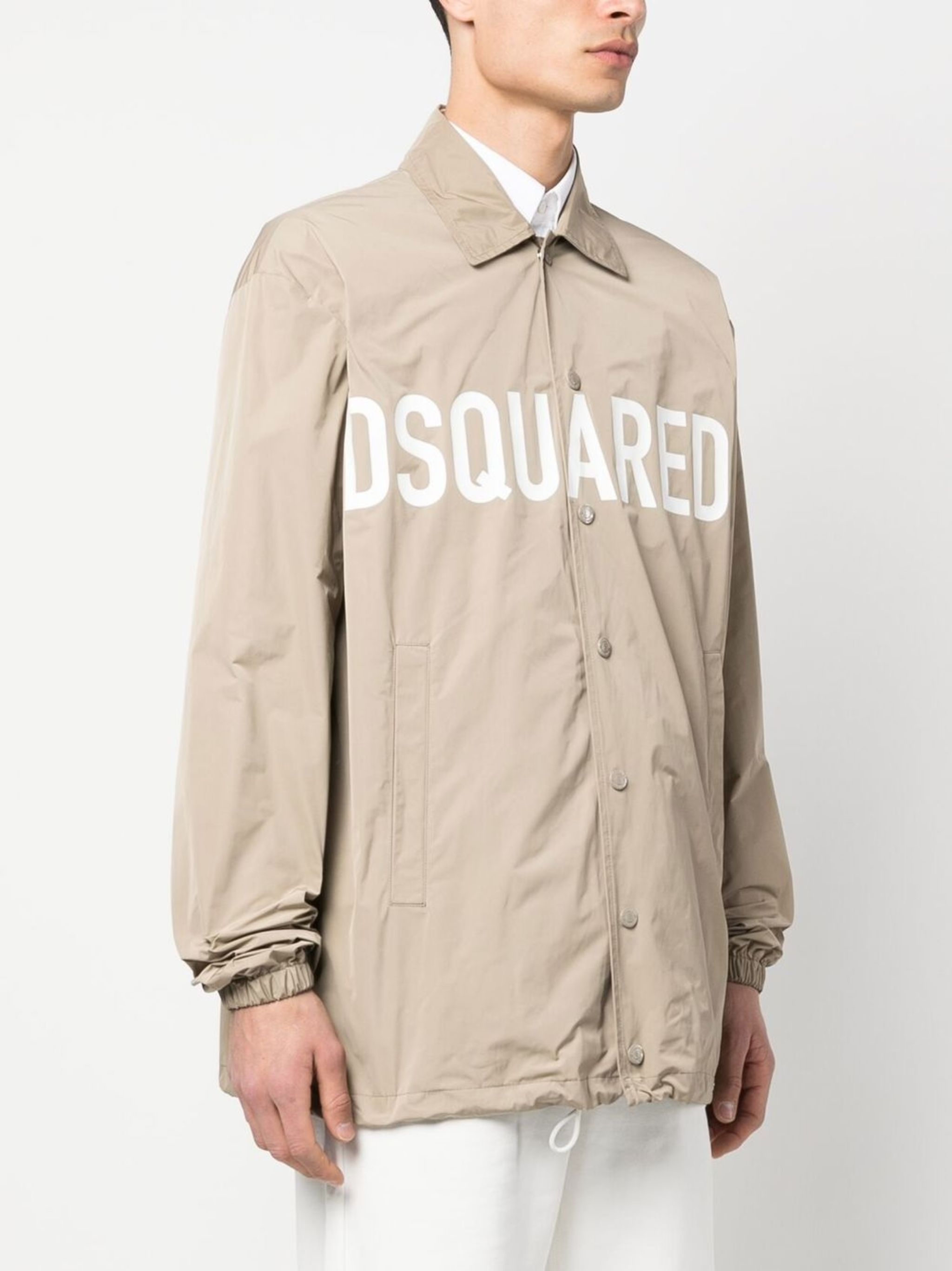 Dsquared2 Dsquared2 logo-print light jacket — Фото 17