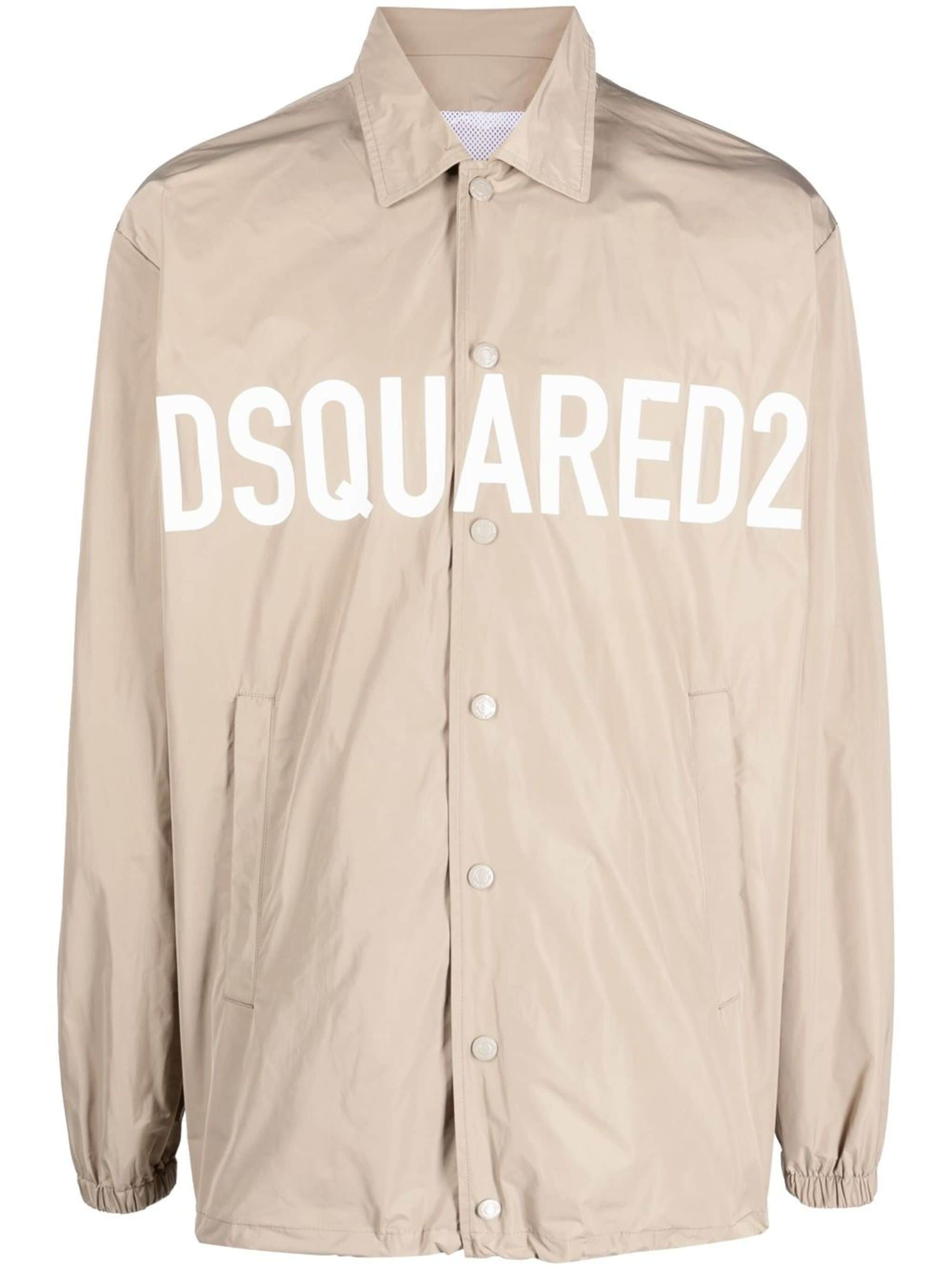 Dsquared2 Dsquared2 logo-print light jacket — Фото 19