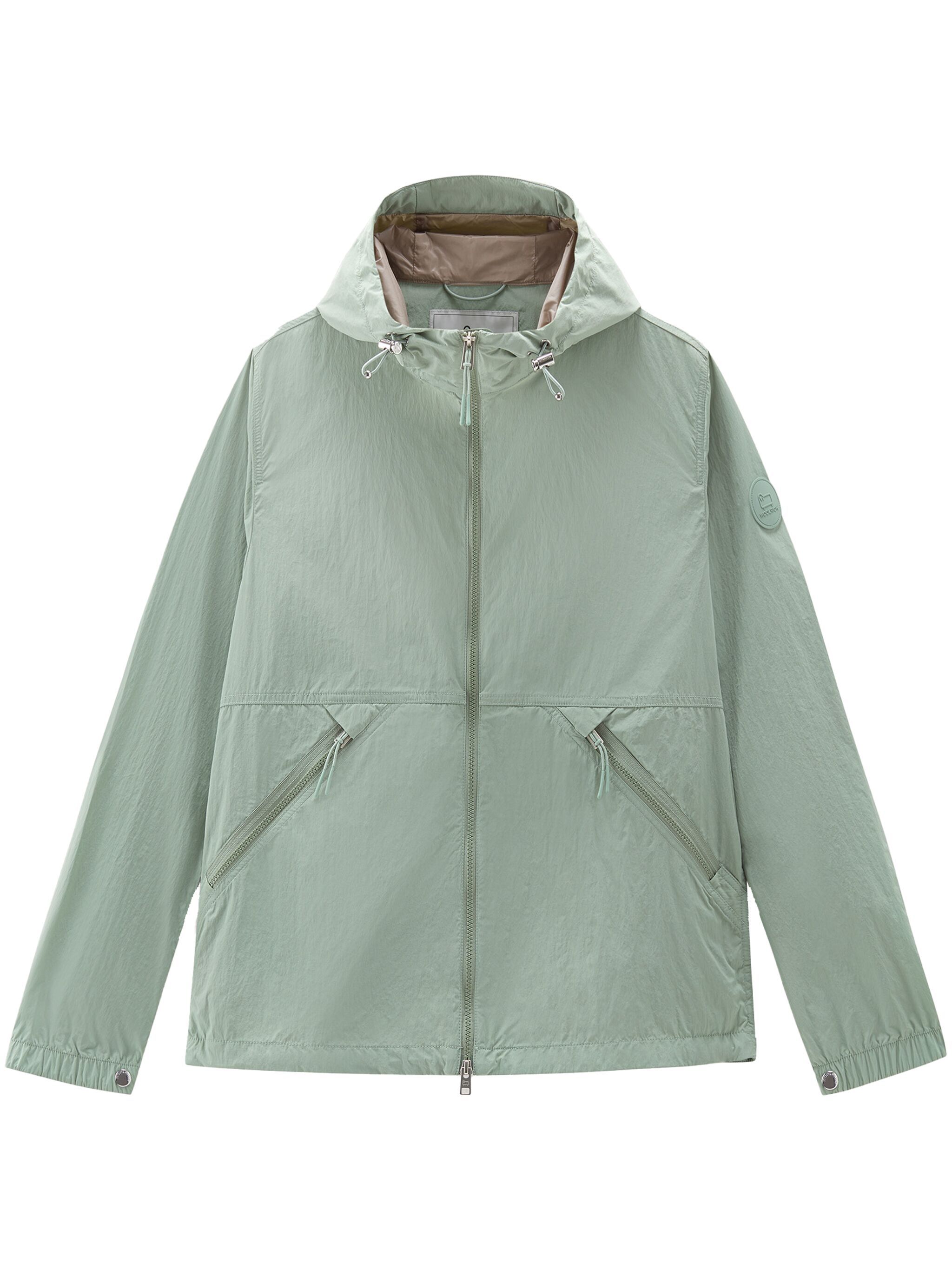 Woolrich Woolrich ветровка Crinkle с капюшоном — Фото 3