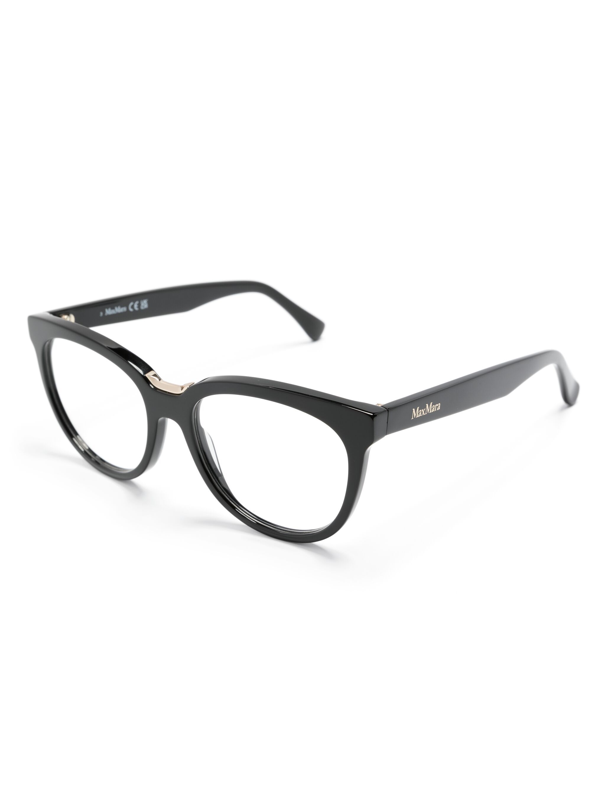 Max Mara Eyewear Max Mara Eyewear очки в оправе кошачий глаз с логотипом — Фото 1