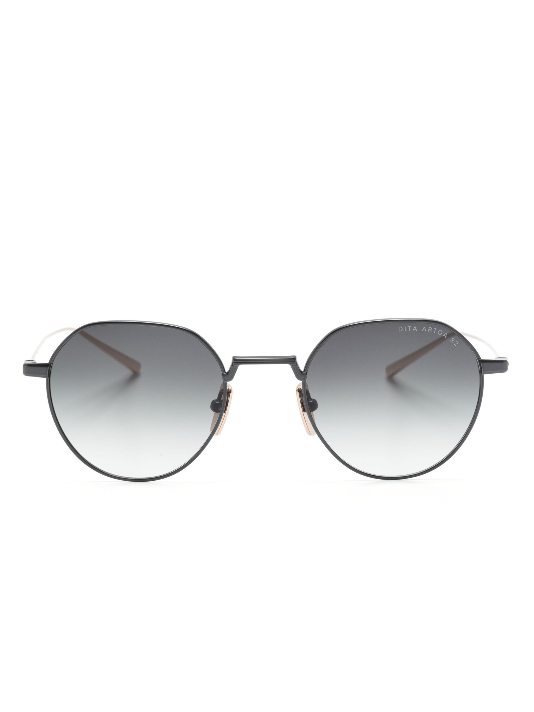 Dita Eyewear Dita Eyewear солнцезащитные очки Artoa 82 в круглой оправе — Фото 3