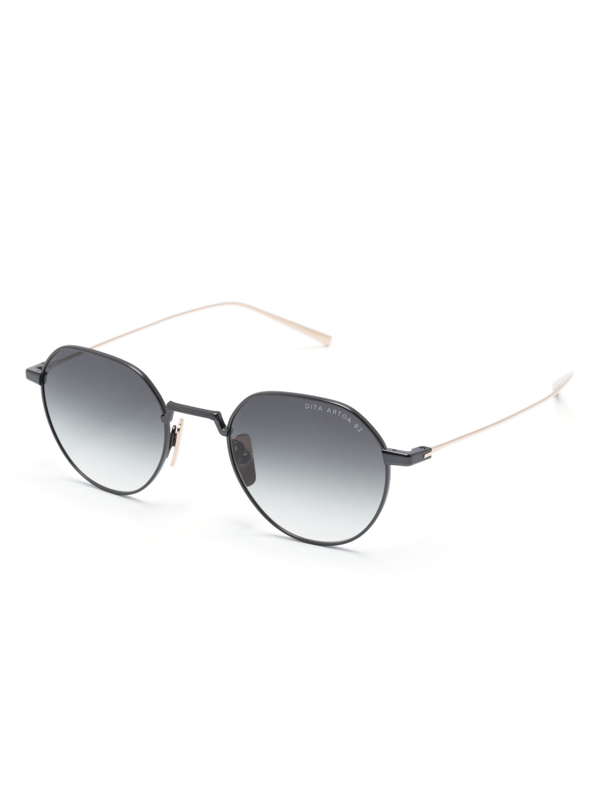 Dita Eyewear Dita Eyewear солнцезащитные очки Artoa 82 в круглой оправе — Фото 2