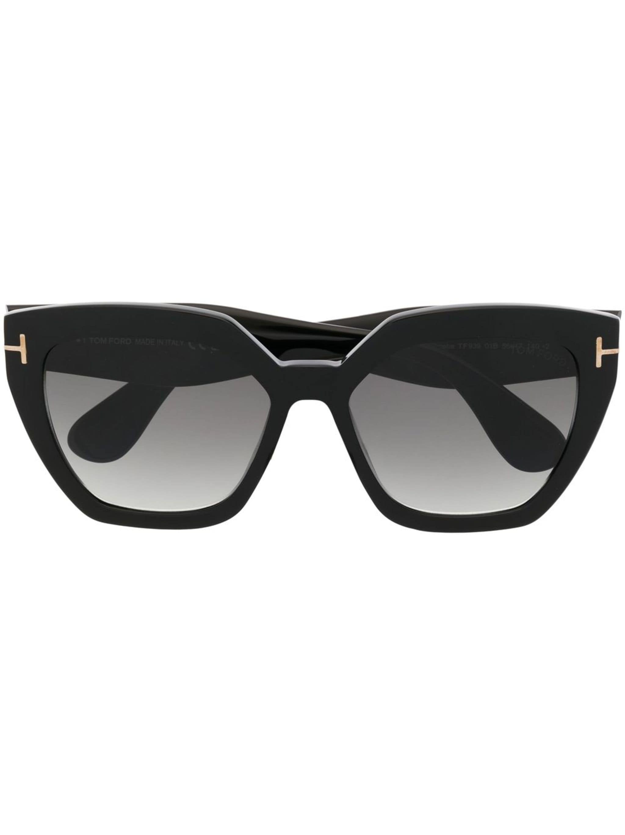 TOM FORD Eyewear TOM FORD Eyewear солнцезащитные очки Phoebe в оправе бабочка  — Фото 5