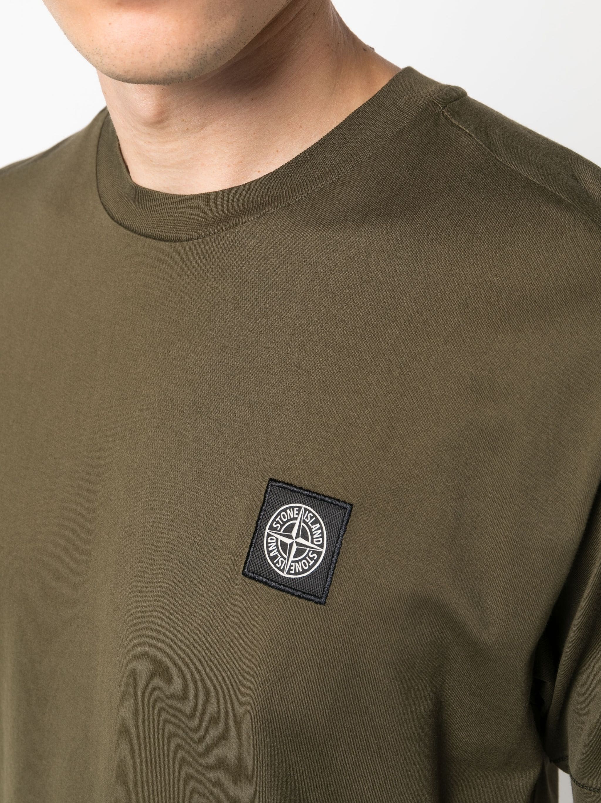 Stone Island Stone Island футболка с нашивкой Compass — Фото 3