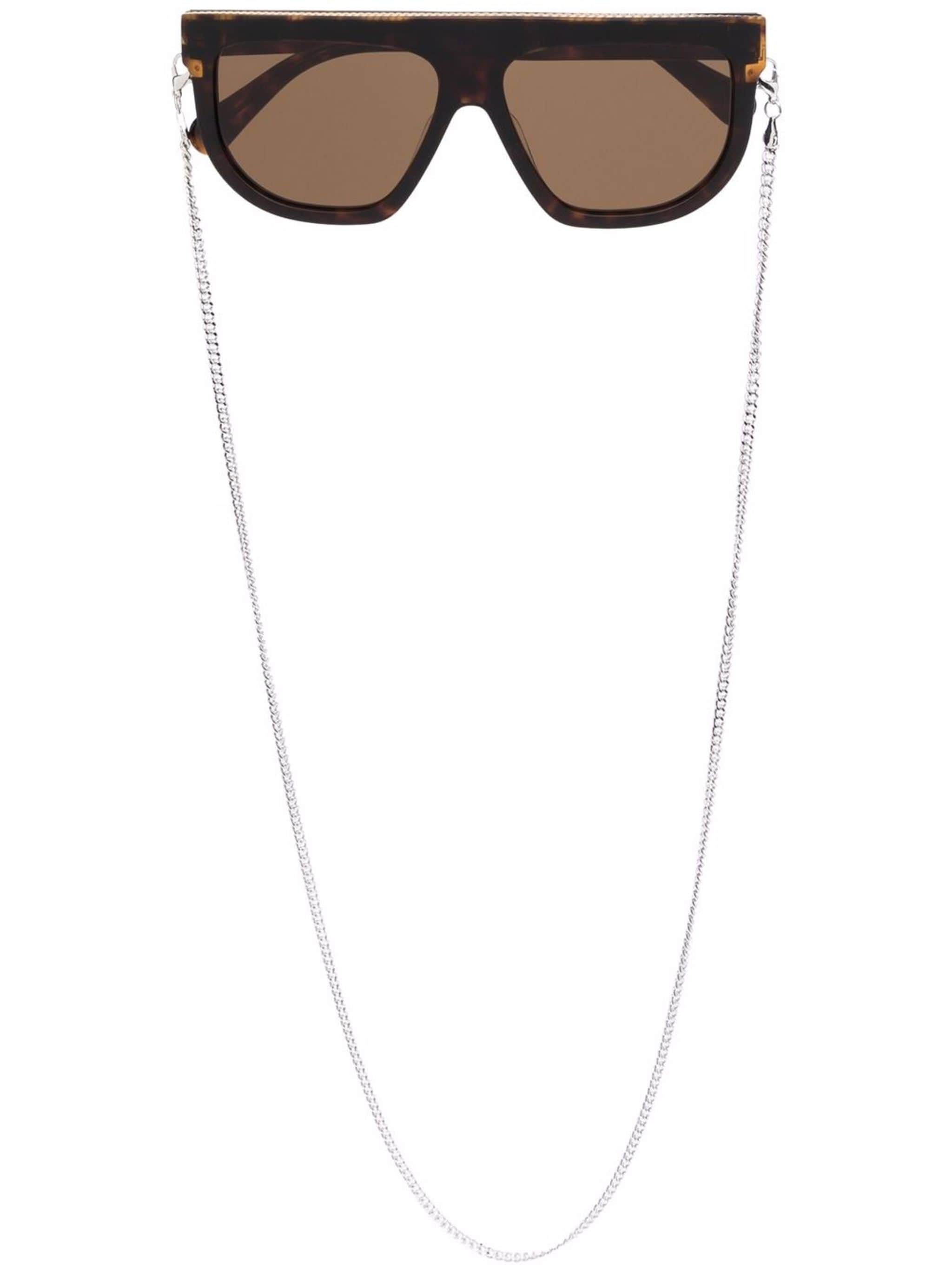 Stella McCartney Eyewear Stella McCartney Eyewear солнцезащитные очки в квадратной оправе — Фото 3