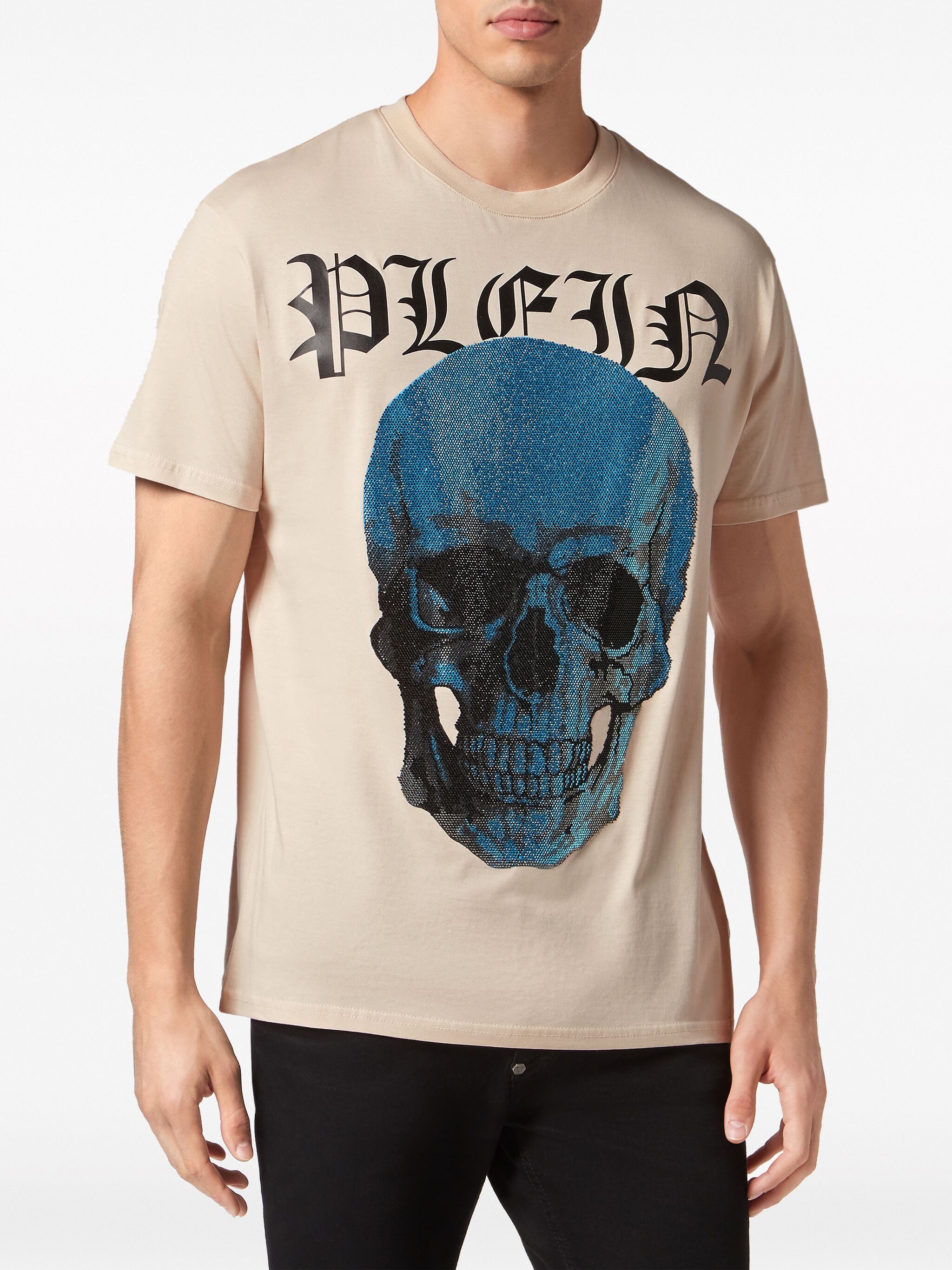 Philipp Plein Philipp Plein футболка с декором Skull — Фото 8