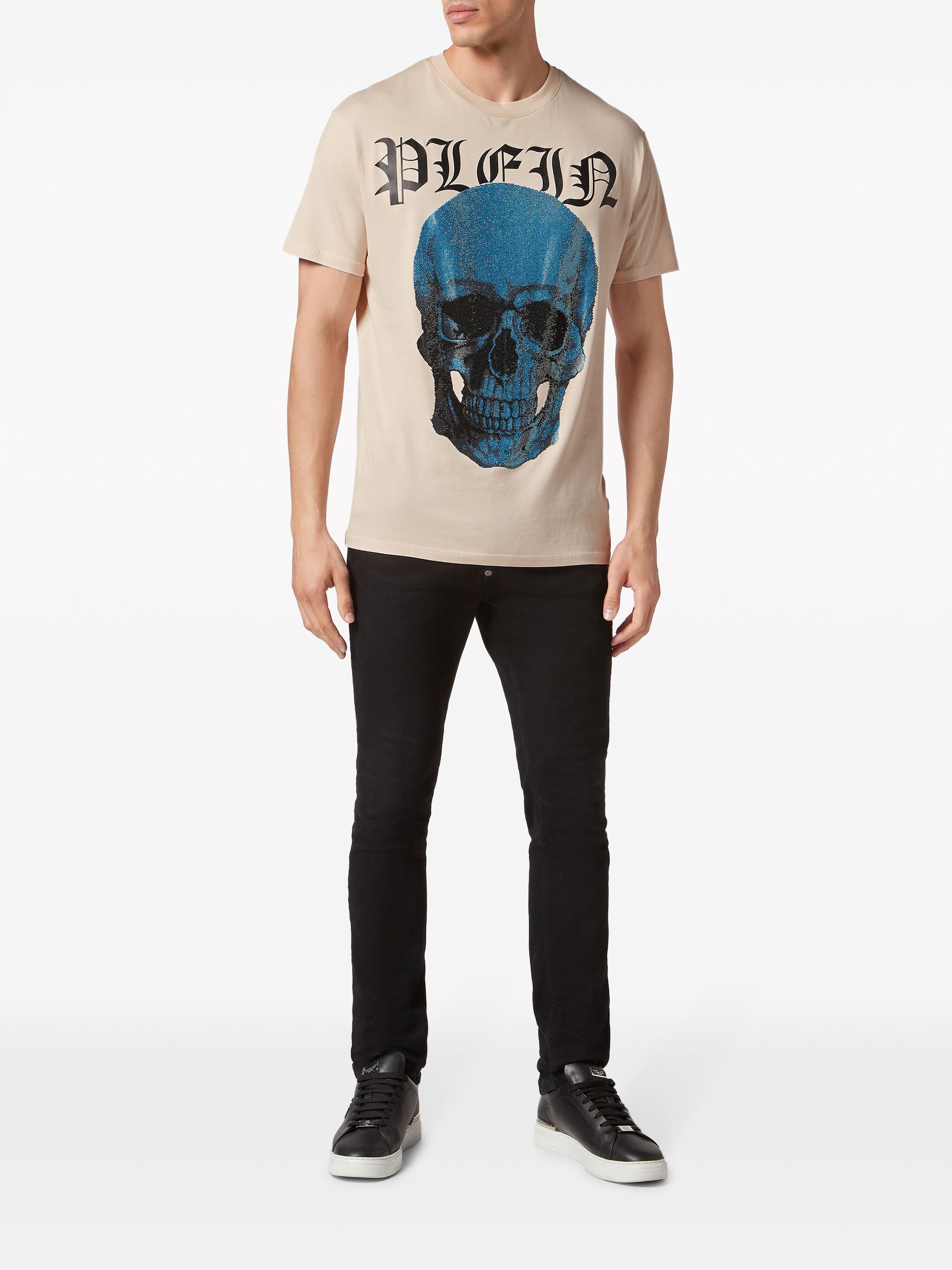 Philipp Plein Philipp Plein футболка с декором Skull — Фото 5