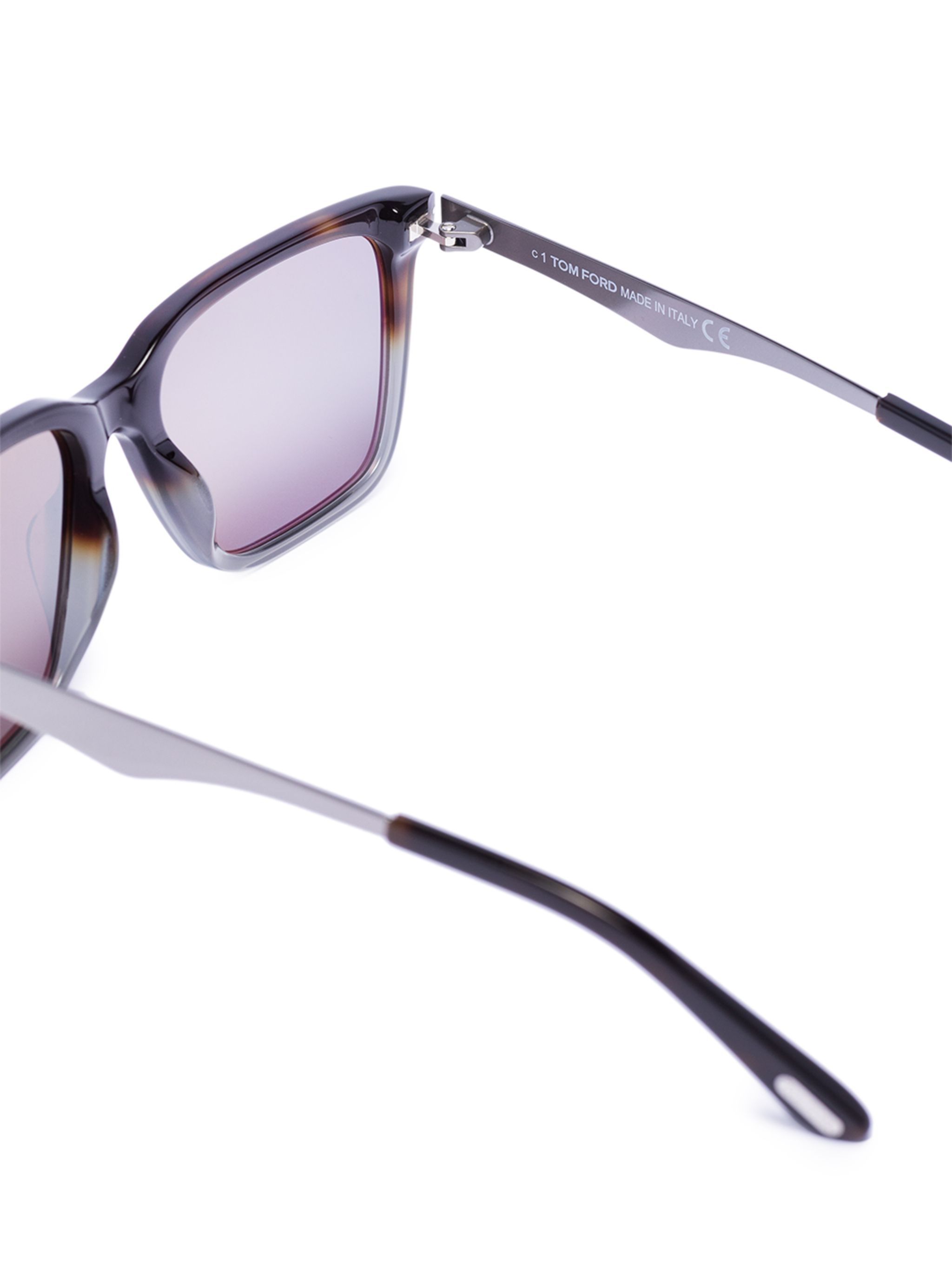 TOM FORD Eyewear TOM FORD Eyewear солнцезащитные очки Garrett в квадратной оправе — Фото 3