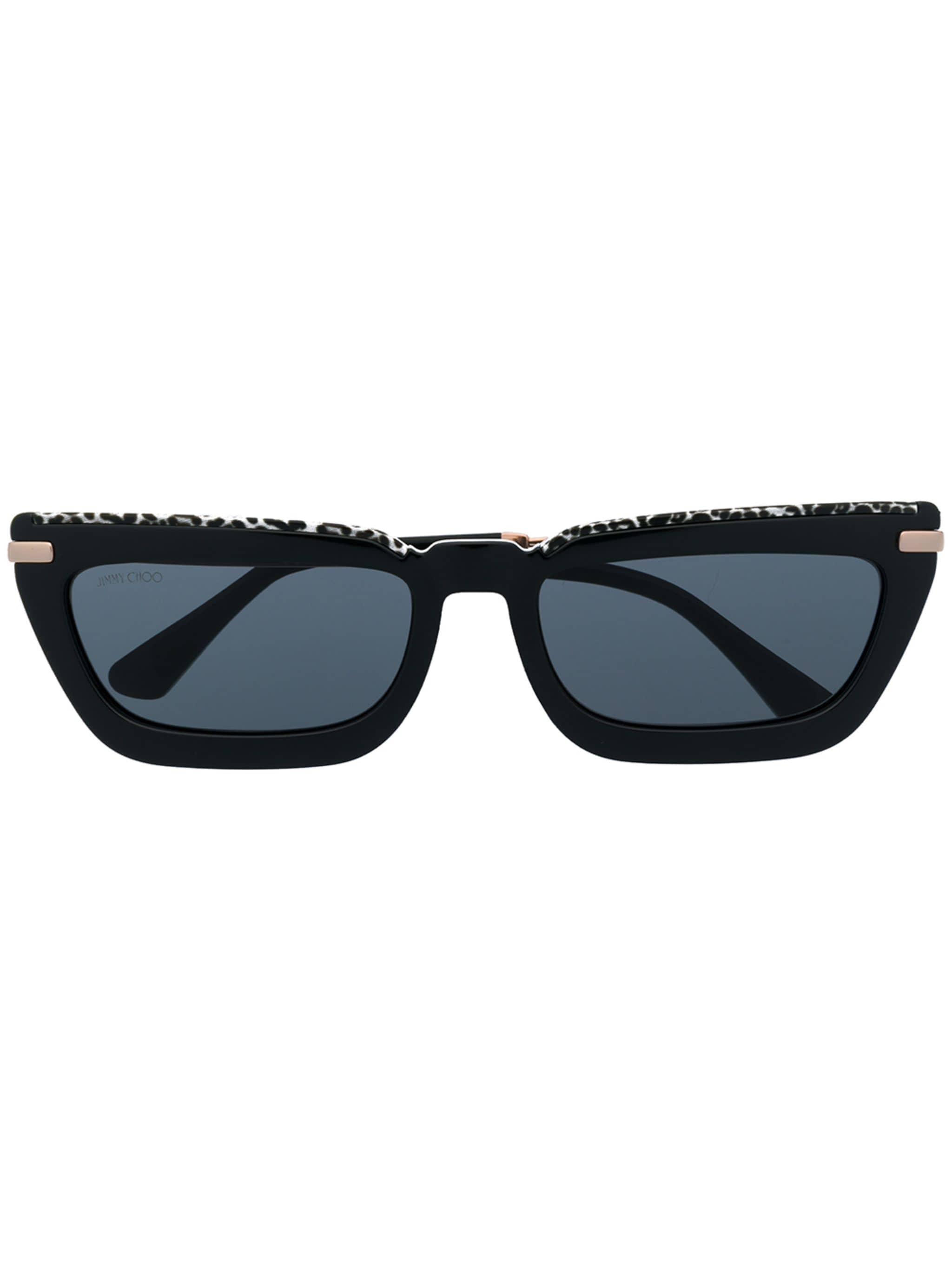 Jimmy Choo Eyewear Jimmy Choo Eyewear солнцезащитные очки в прямоугольной оправе — Фото 2