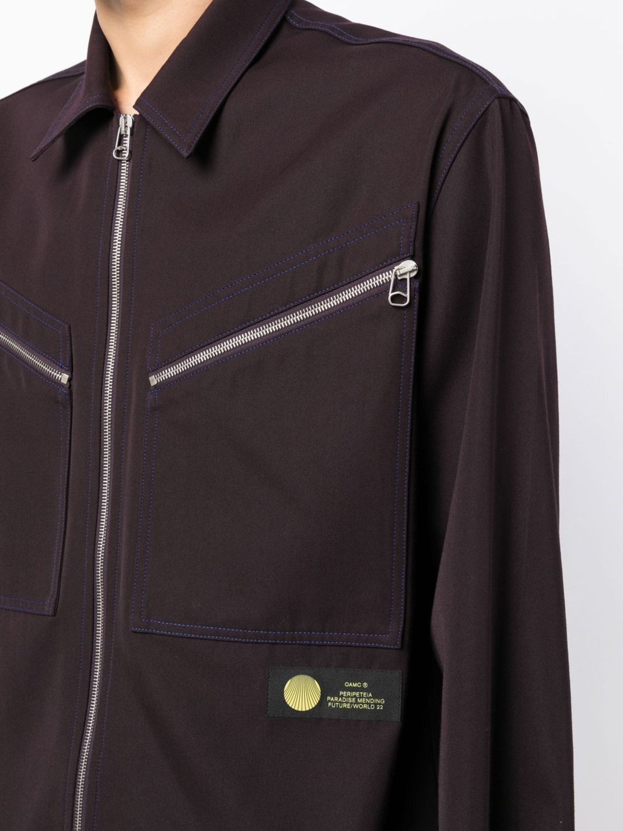 OAMC OAMC zip-up shirt jacket — Фото 1