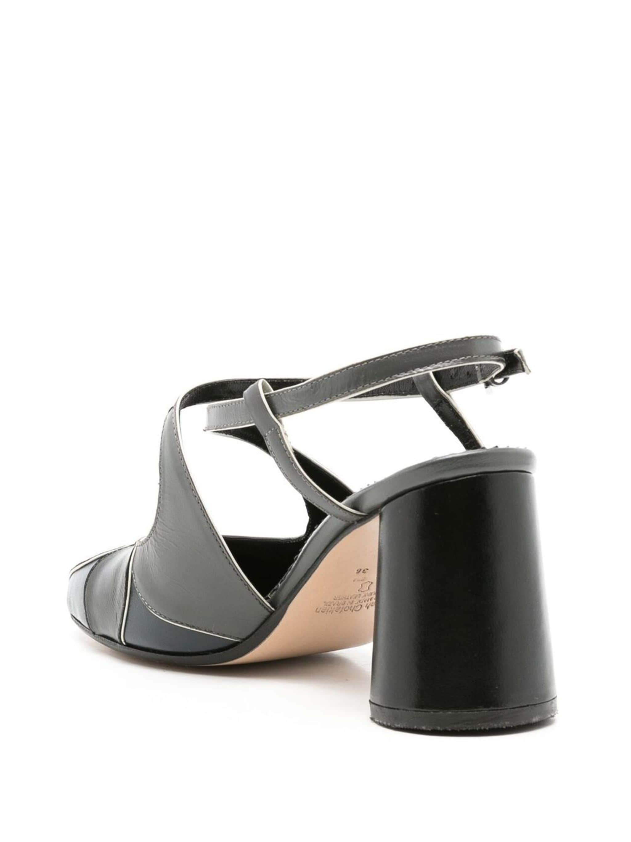 Sarah Chofakian Sarah Chofakian Ethel 65mm crossover-strap pumps — Фото 11