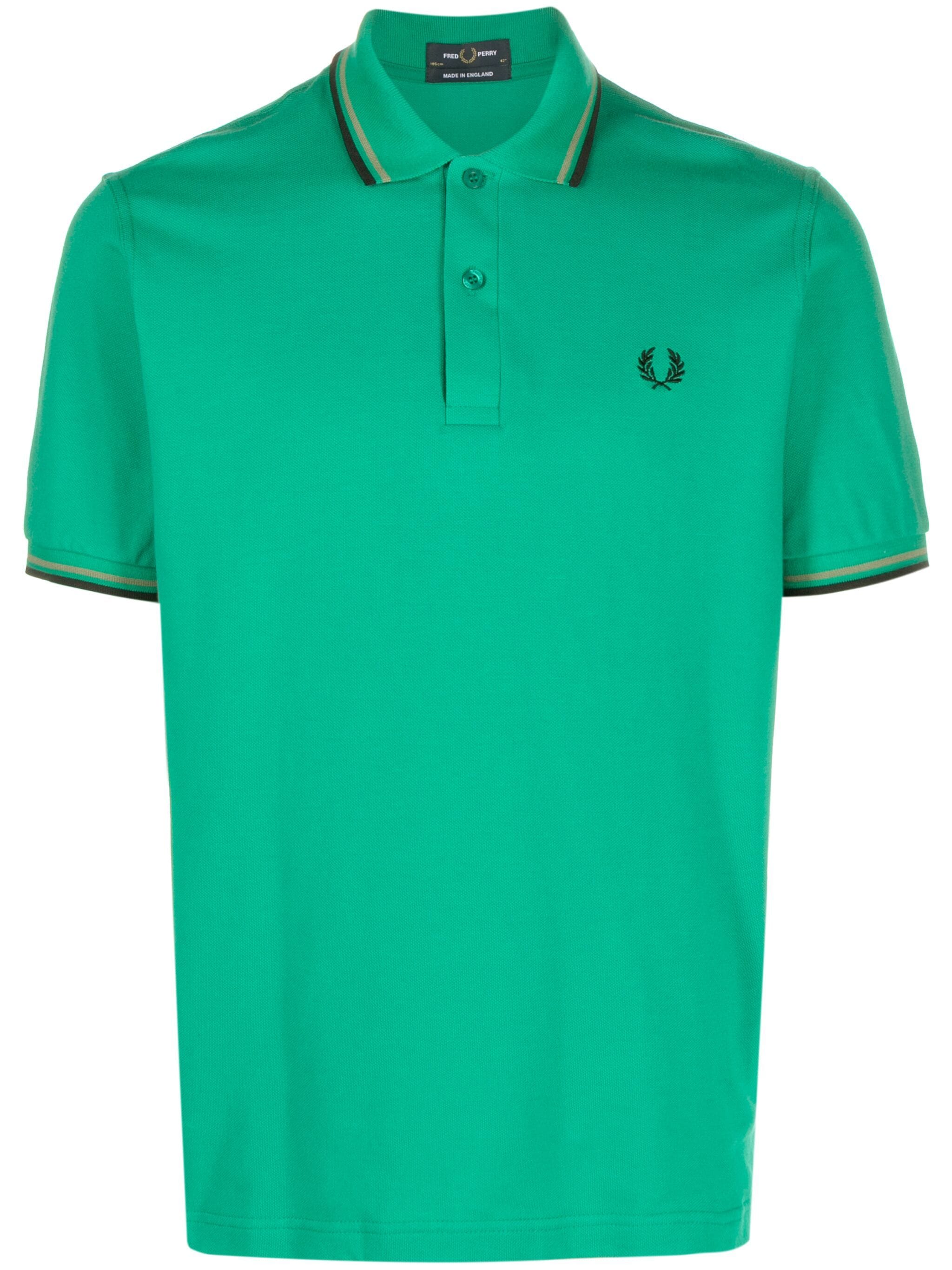 Fred Perry Fred Perry рубашка поло с вышитым логотипом — Фото 6