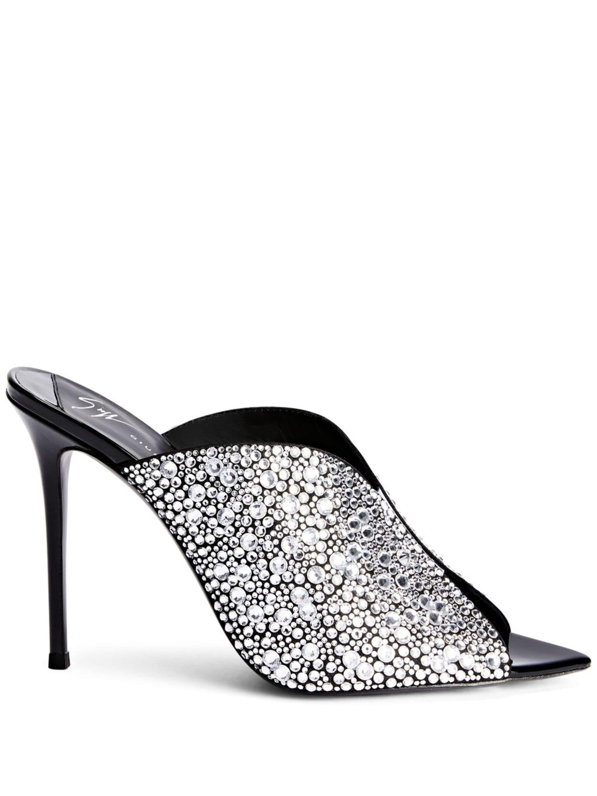 Giuseppe Zanotti Giuseppe Zanotti мюли Intriigo Crystal — Фото 4