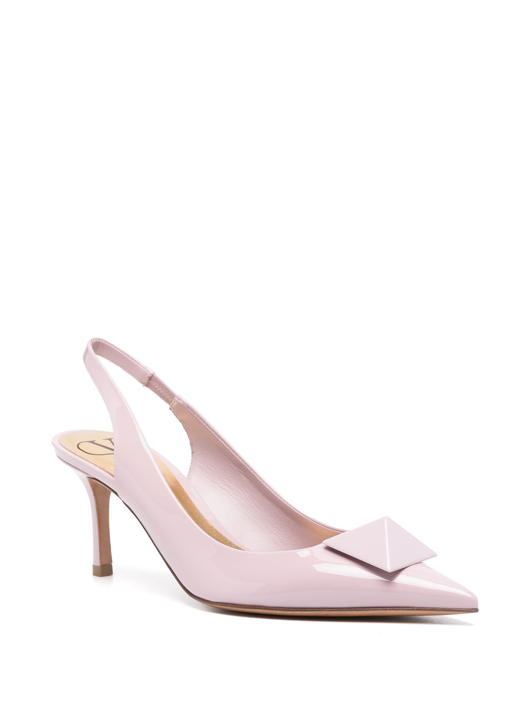 Valentino Garavani Valentino Garavani Roman Stud 80mm slingback pumps — Фото 21