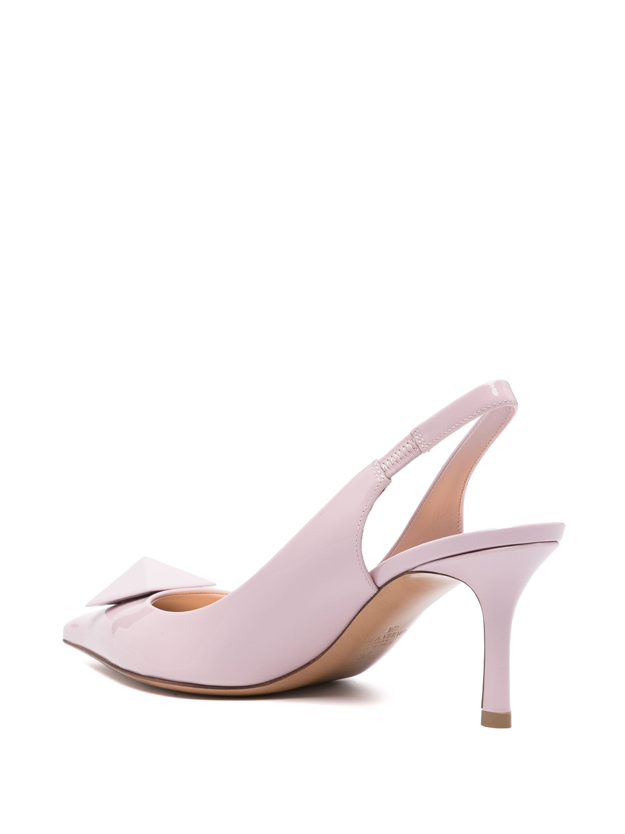 Valentino Garavani Valentino Garavani Roman Stud 80mm slingback pumps — Фото 26