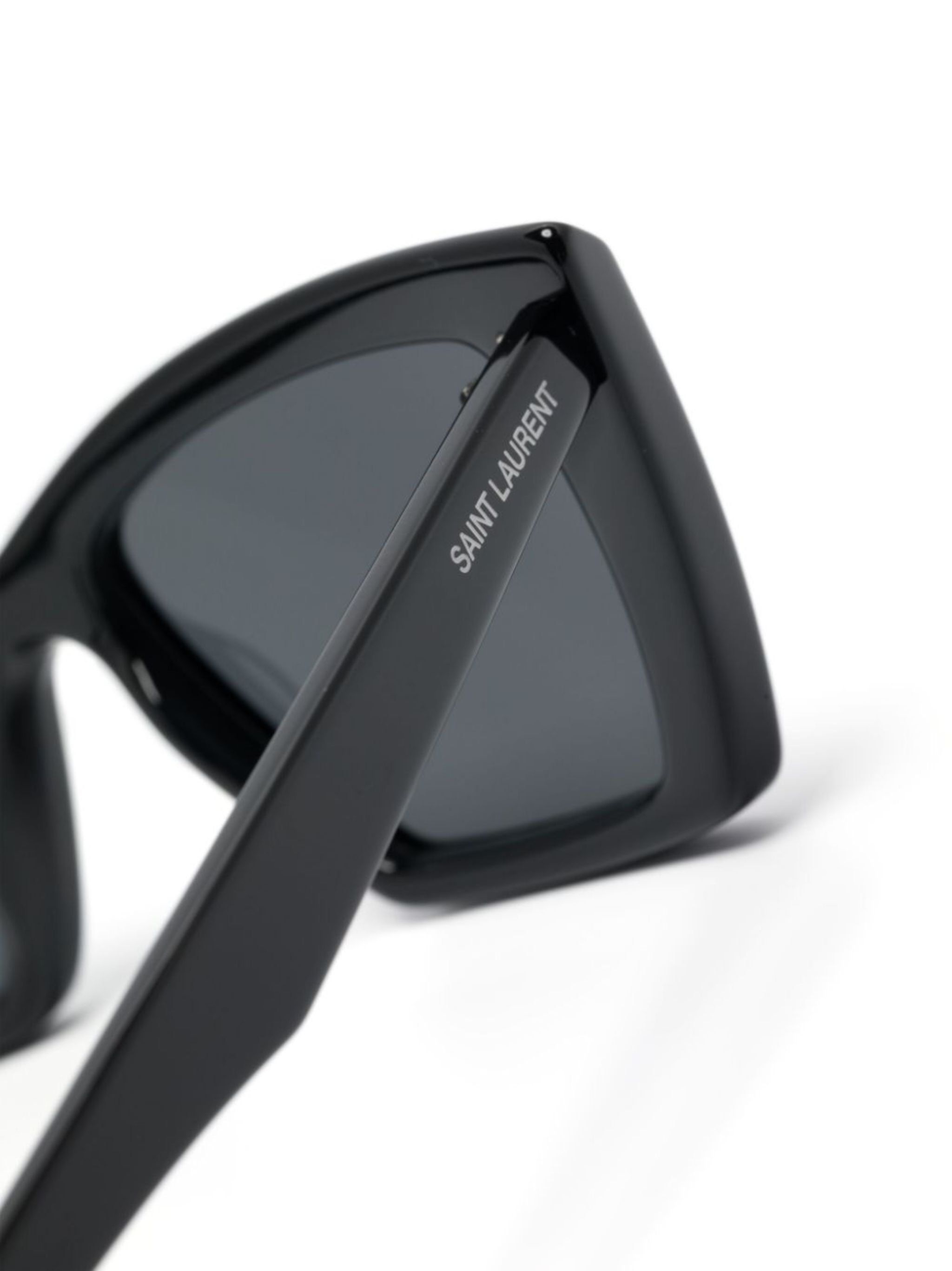 Saint Laurent Eyewear Saint Laurent Eyewear солнцезащитные очки в оправе кошачий глаз с принтом — Фото 2