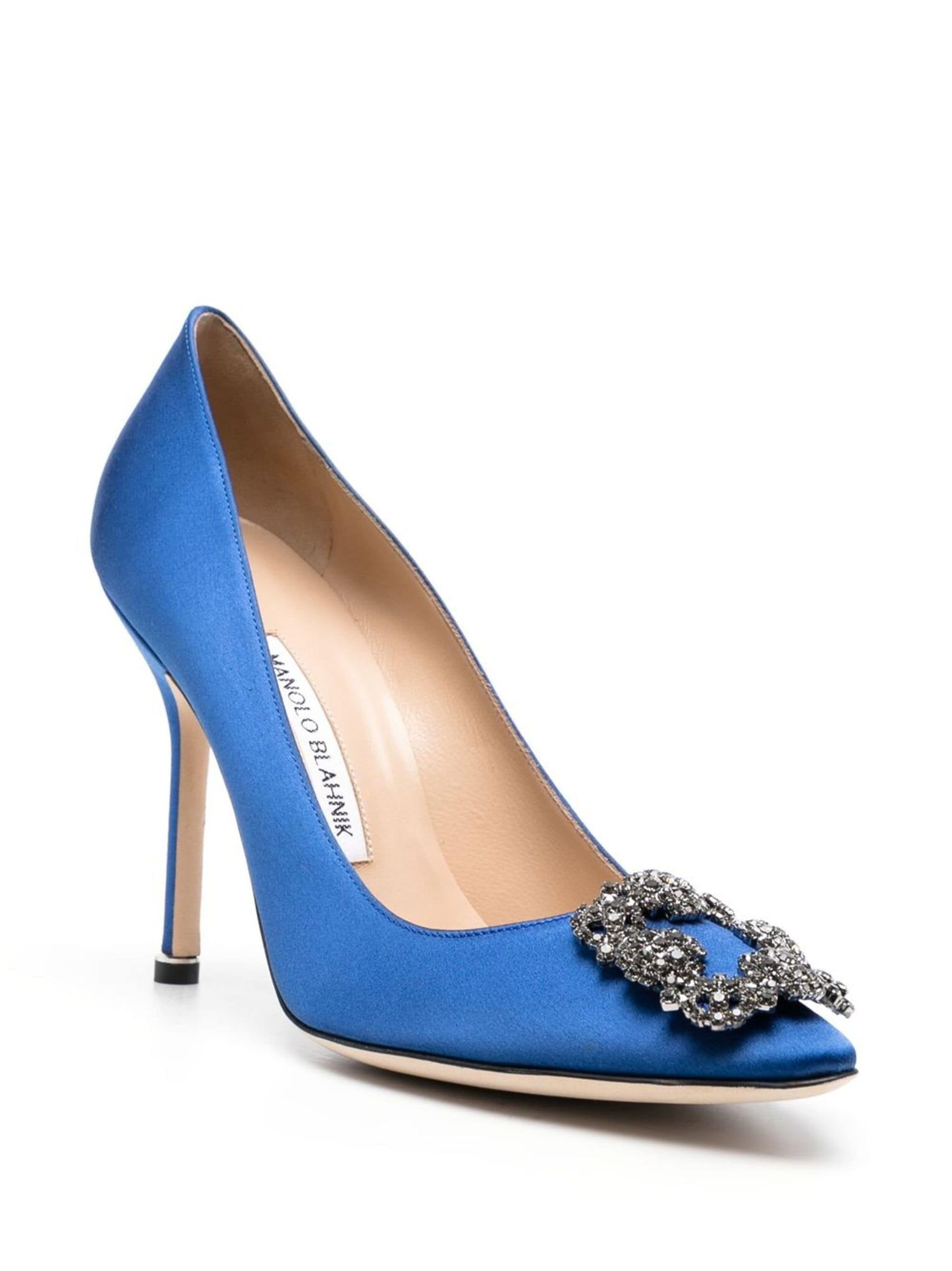 Manolo Blahnik Manolo Blahnik туфли-лодочки Hangisi 105 — Фото 11