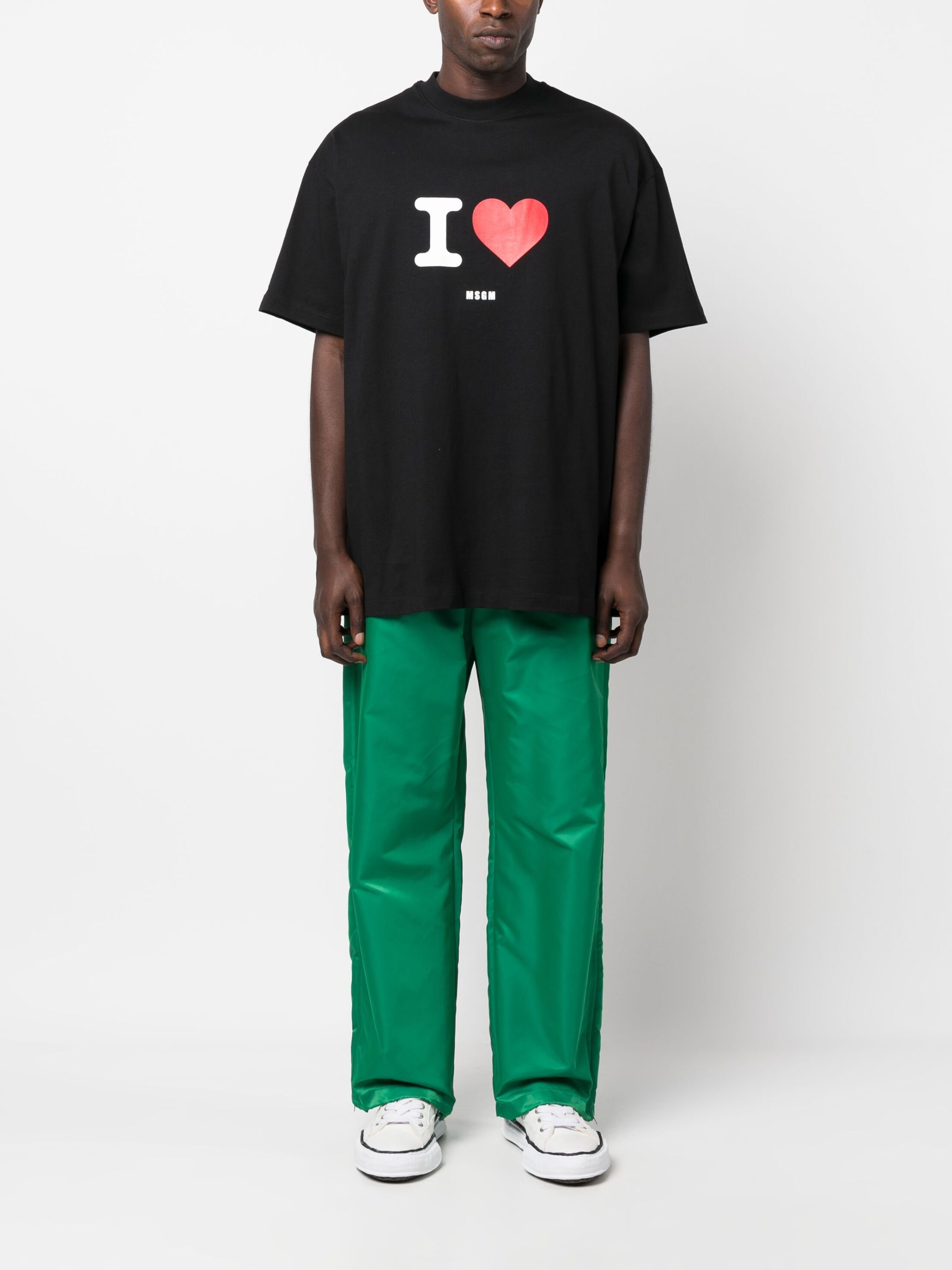 MSGM MSGM футболка I Love — Фото 1