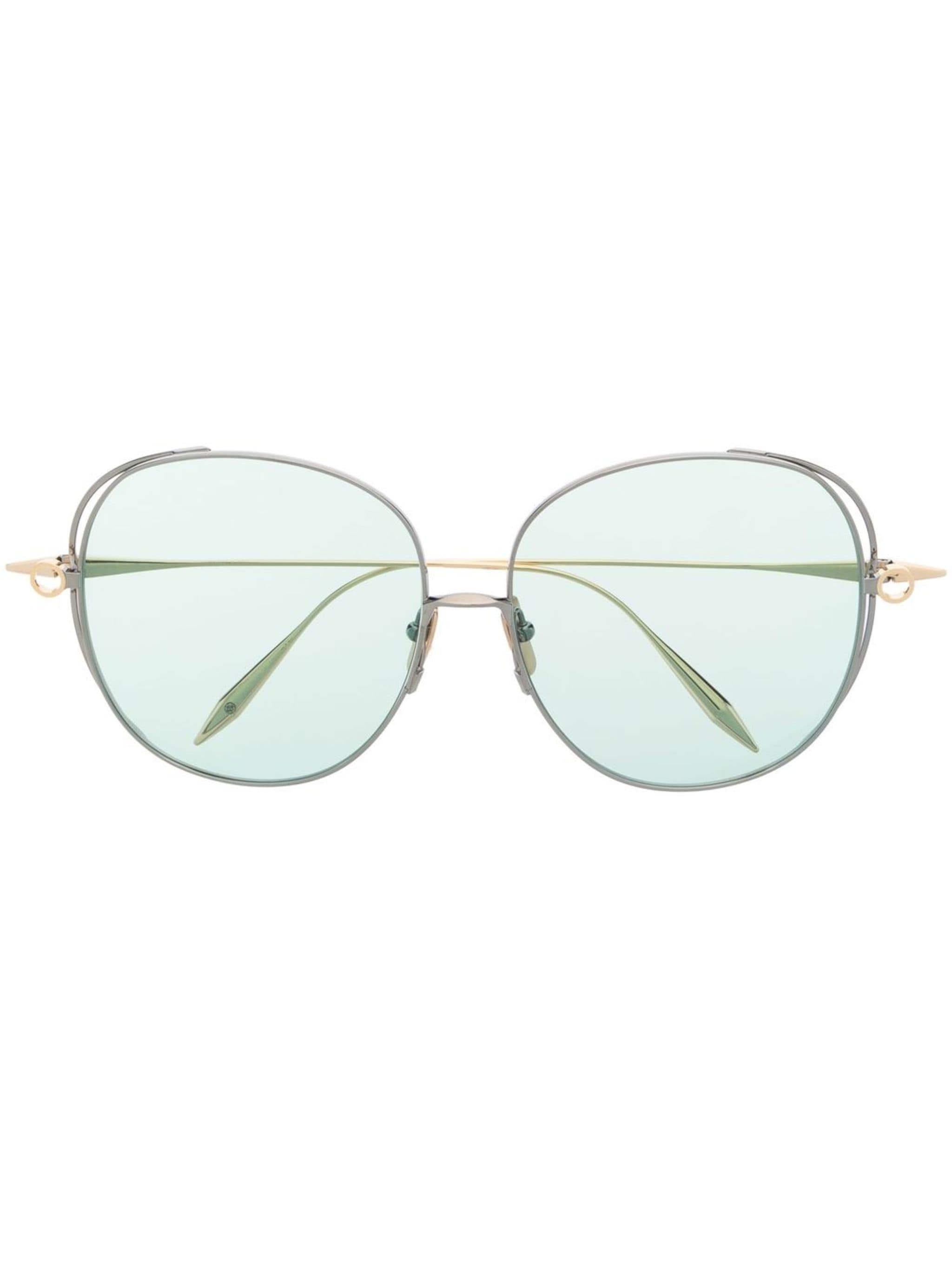 Dita Eyewear Dita Eyewear массивные солнцезащитные очки Arohz в круглой оправе — Фото 3