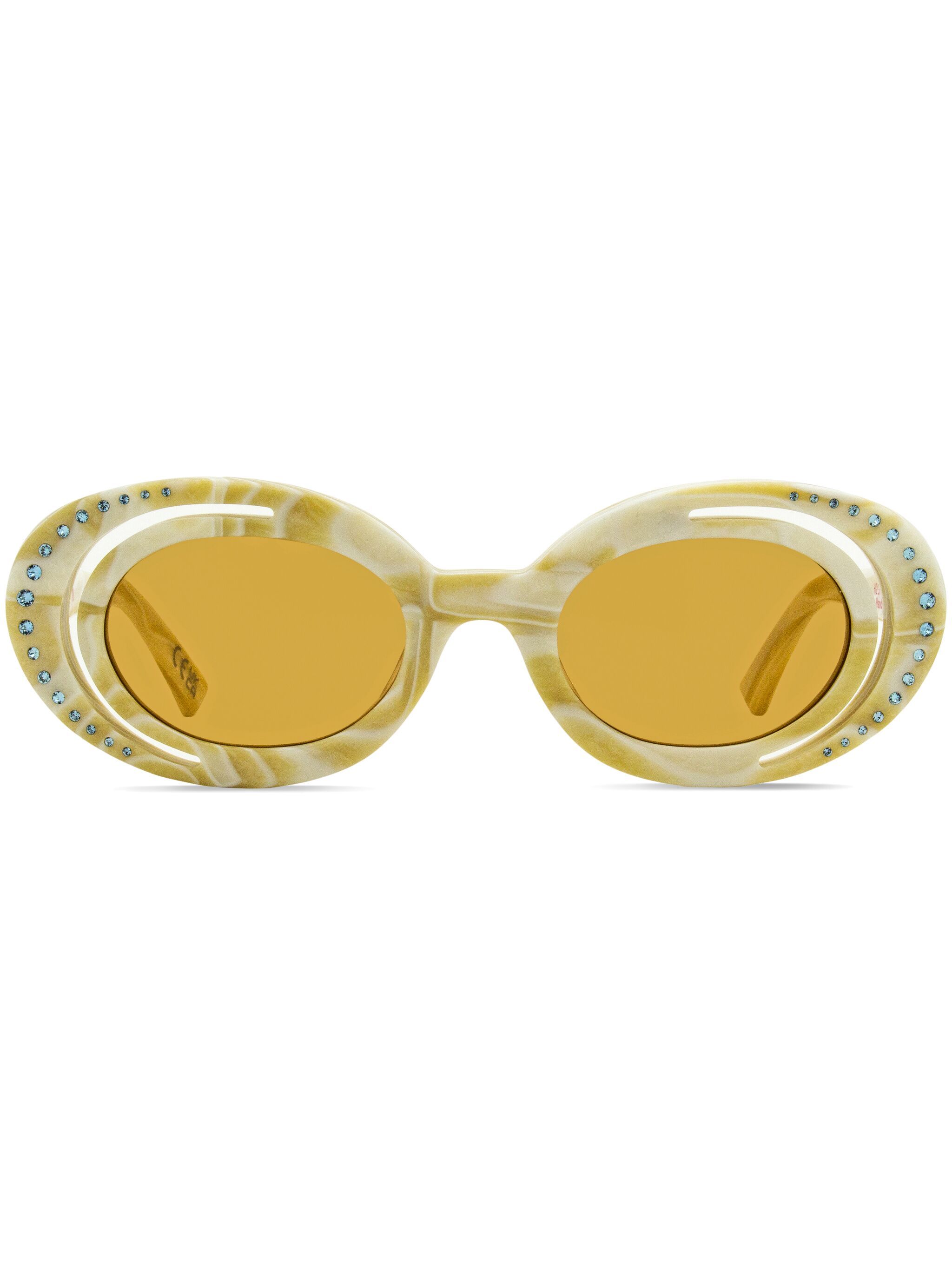 Marni Eyewear Marni Eyewear Zion Canyon oval-frame sunglasses — Фото 1